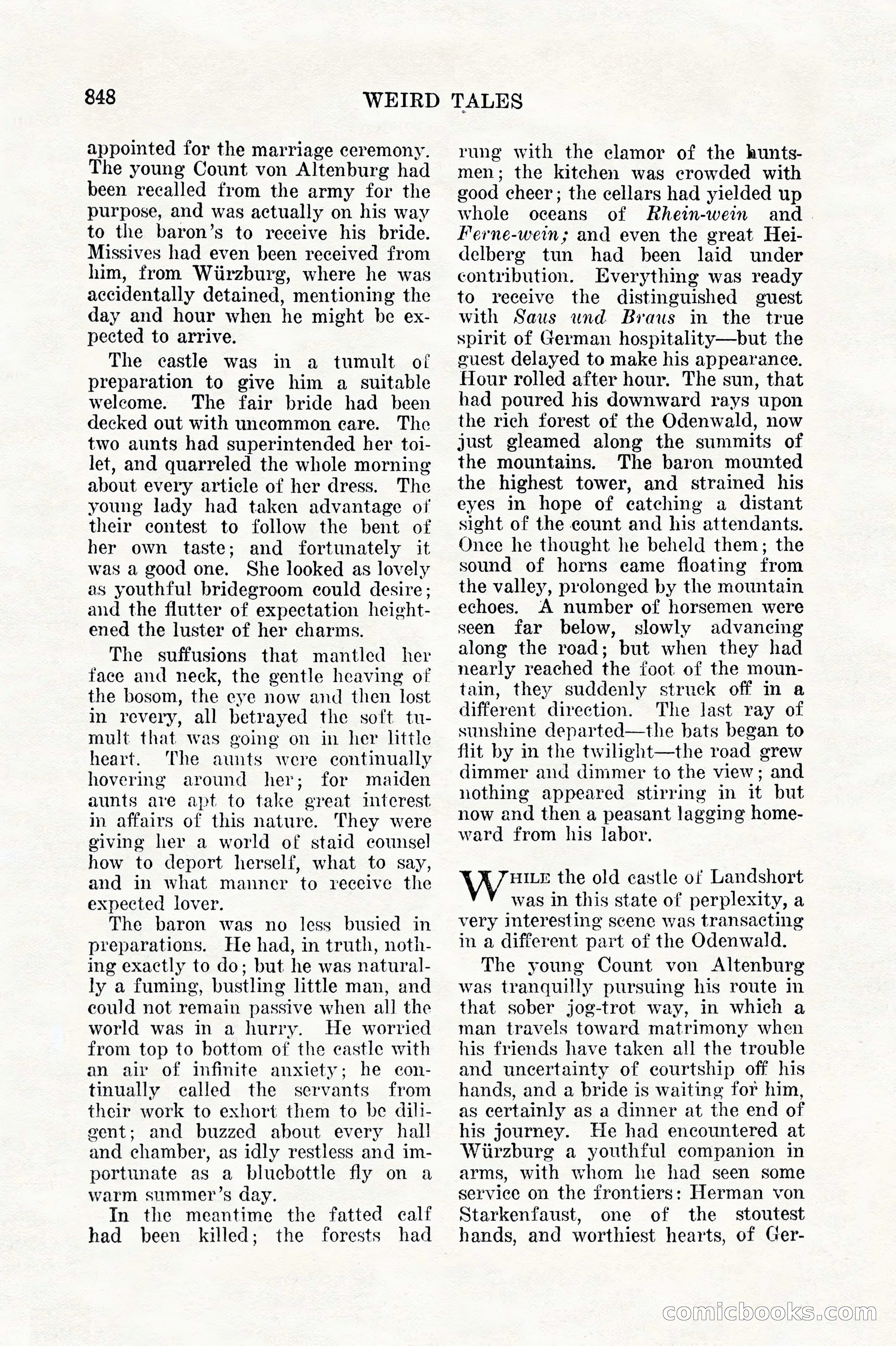 Weird Tales, Vol. 11, No. 6 — page 130 of 148