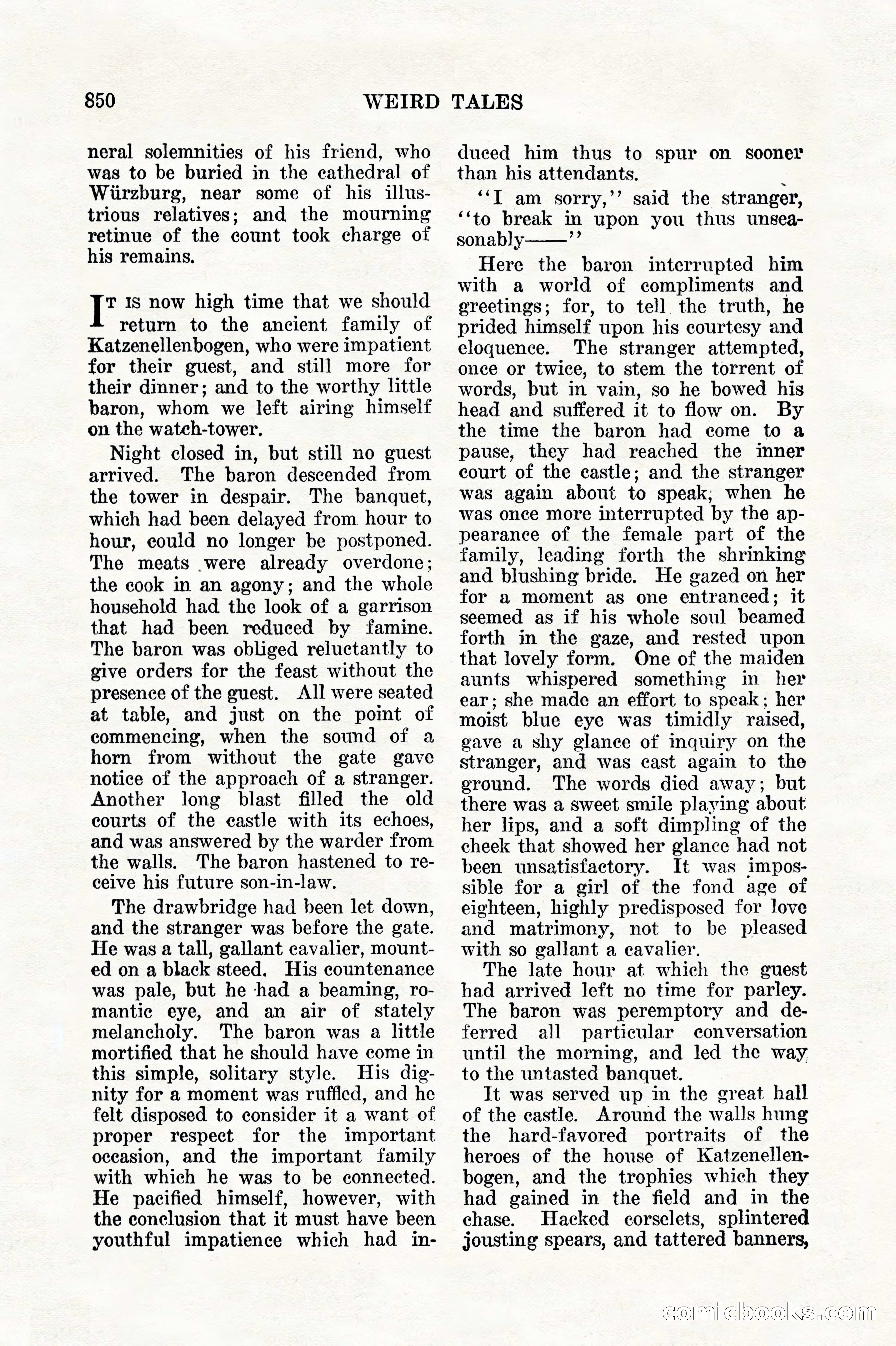 Weird Tales, Vol. 11, No. 6 — page 132 of 148