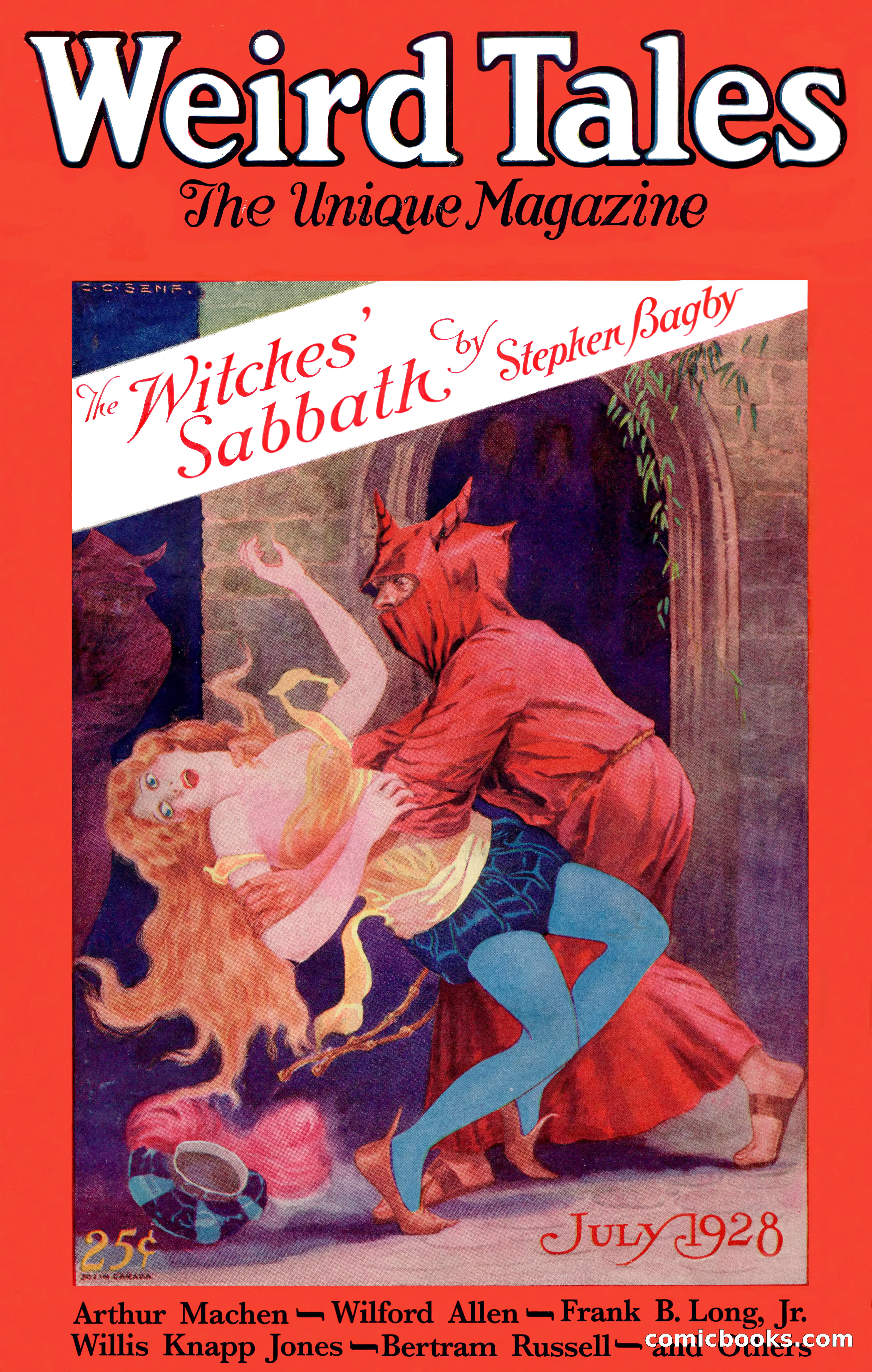 Weird Tales, Vol. 12, No. 1 — page 1 of 148