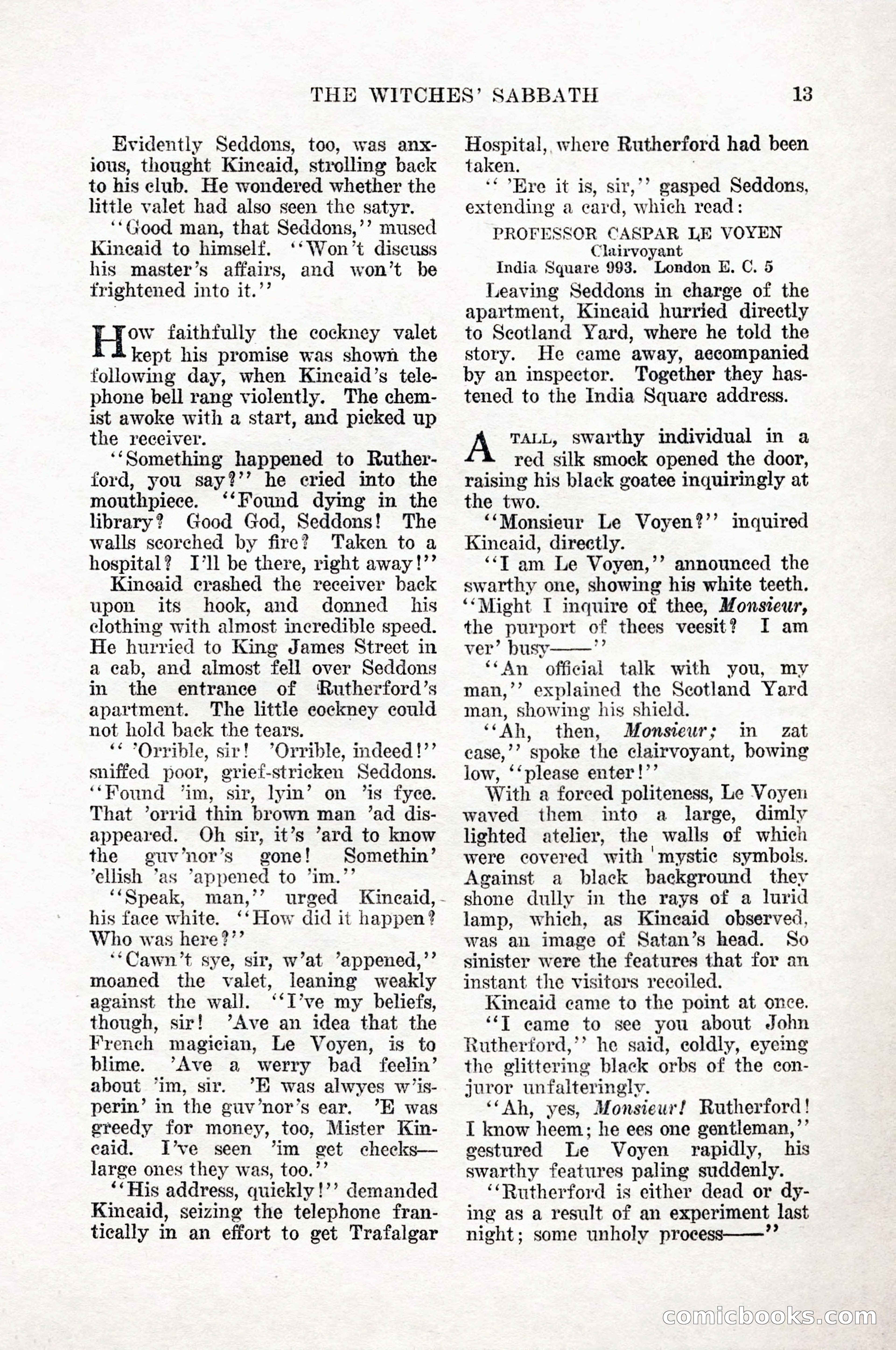 Weird Tales, Vol. 12, No. 1 — page 15 of 148