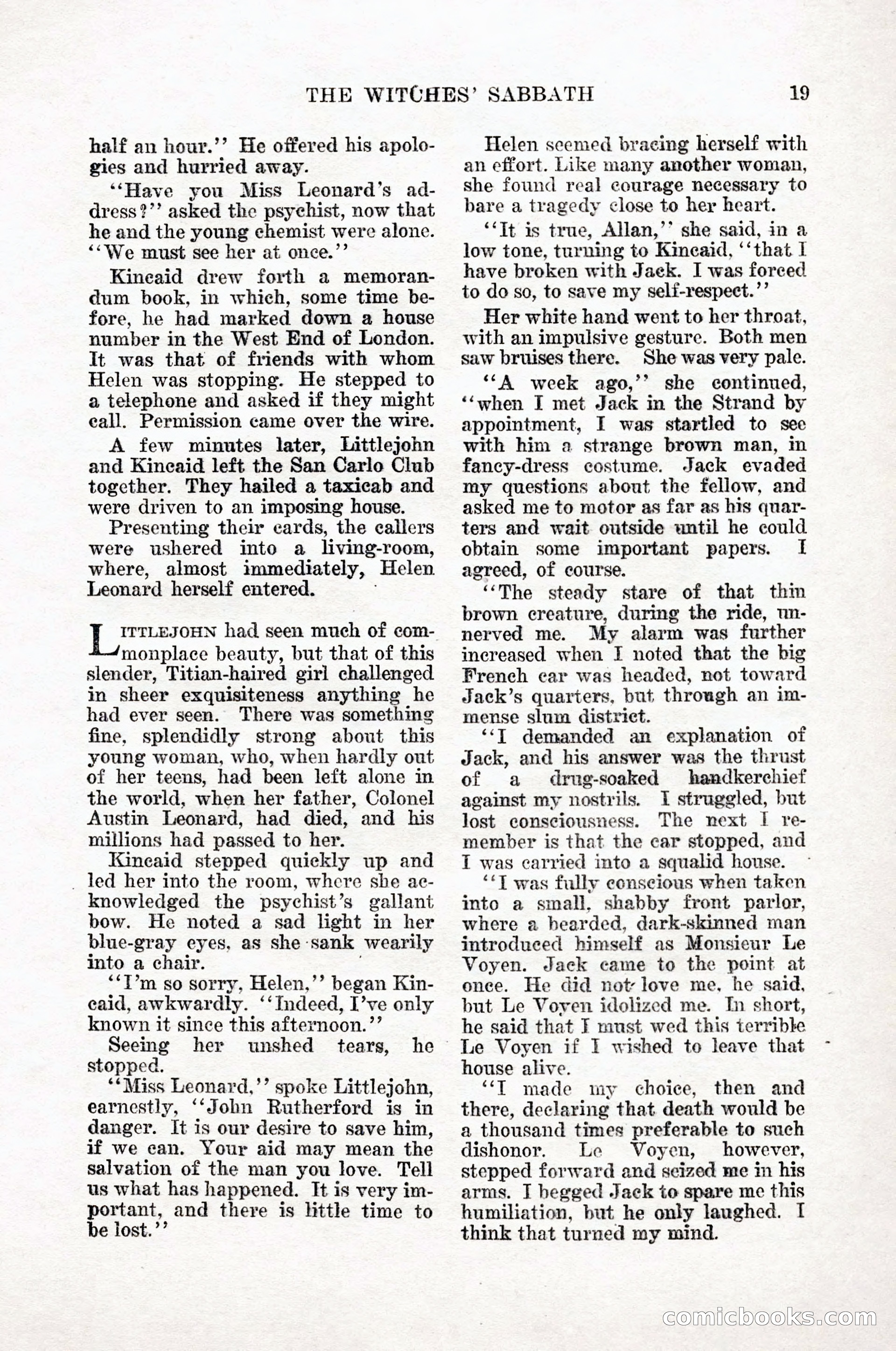 Weird Tales, Vol. 12, No. 1 — page 21 of 148