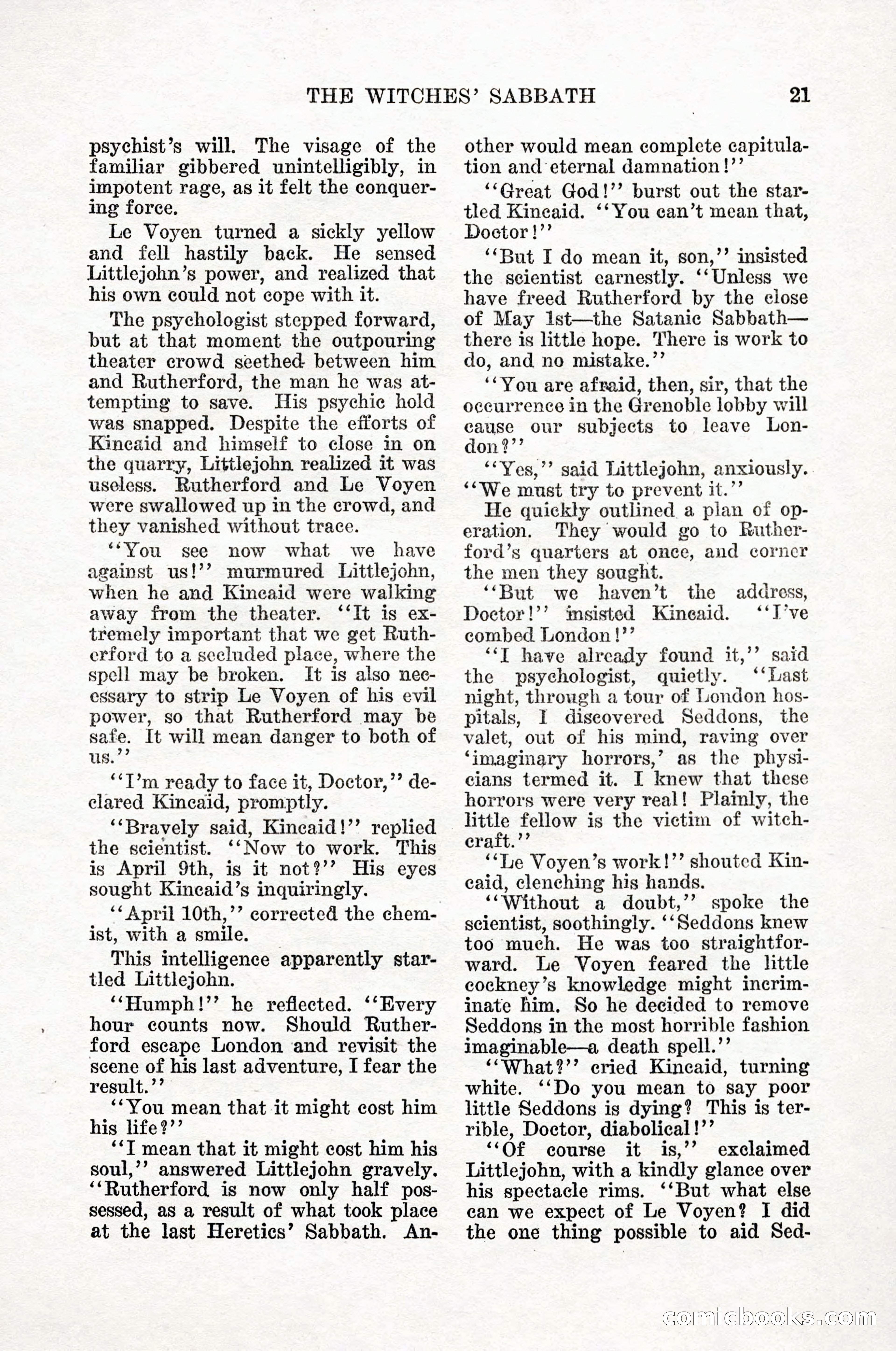 Weird Tales, Vol. 12, No. 1 — page 23 of 148