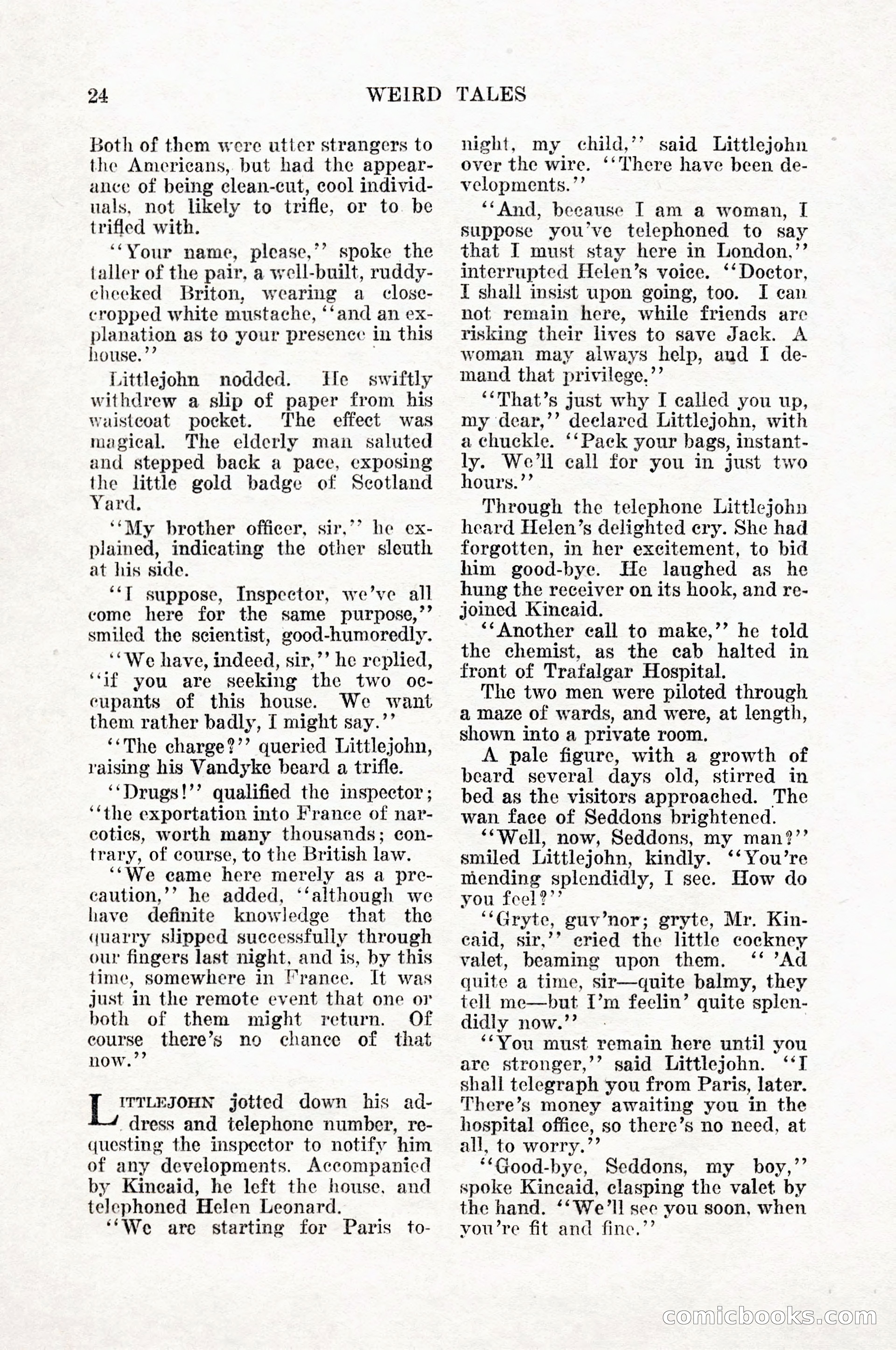 Weird Tales, Vol. 12, No. 1 — page 26 of 148