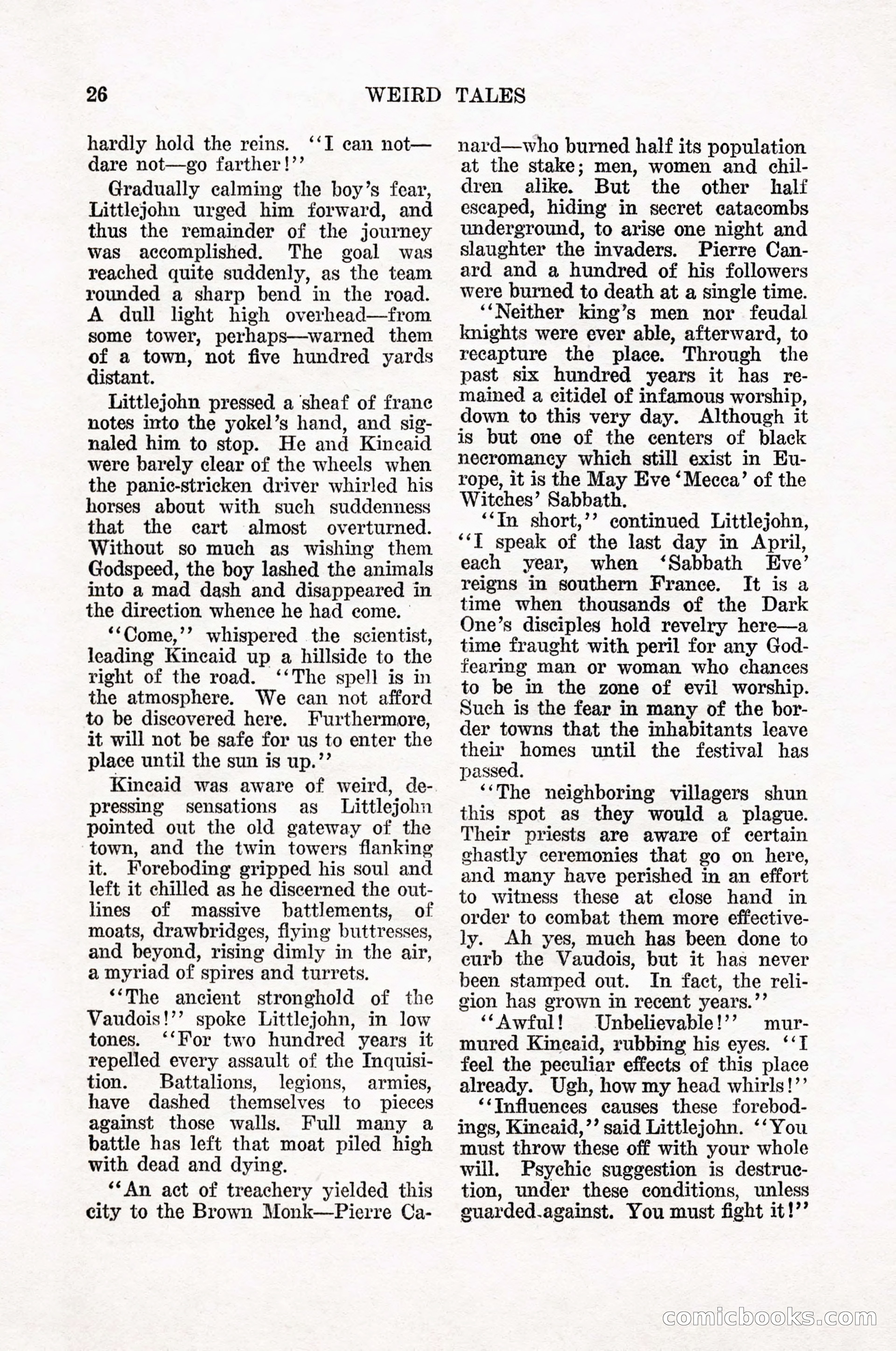 Weird Tales, Vol. 12, No. 1 — page 28 of 148