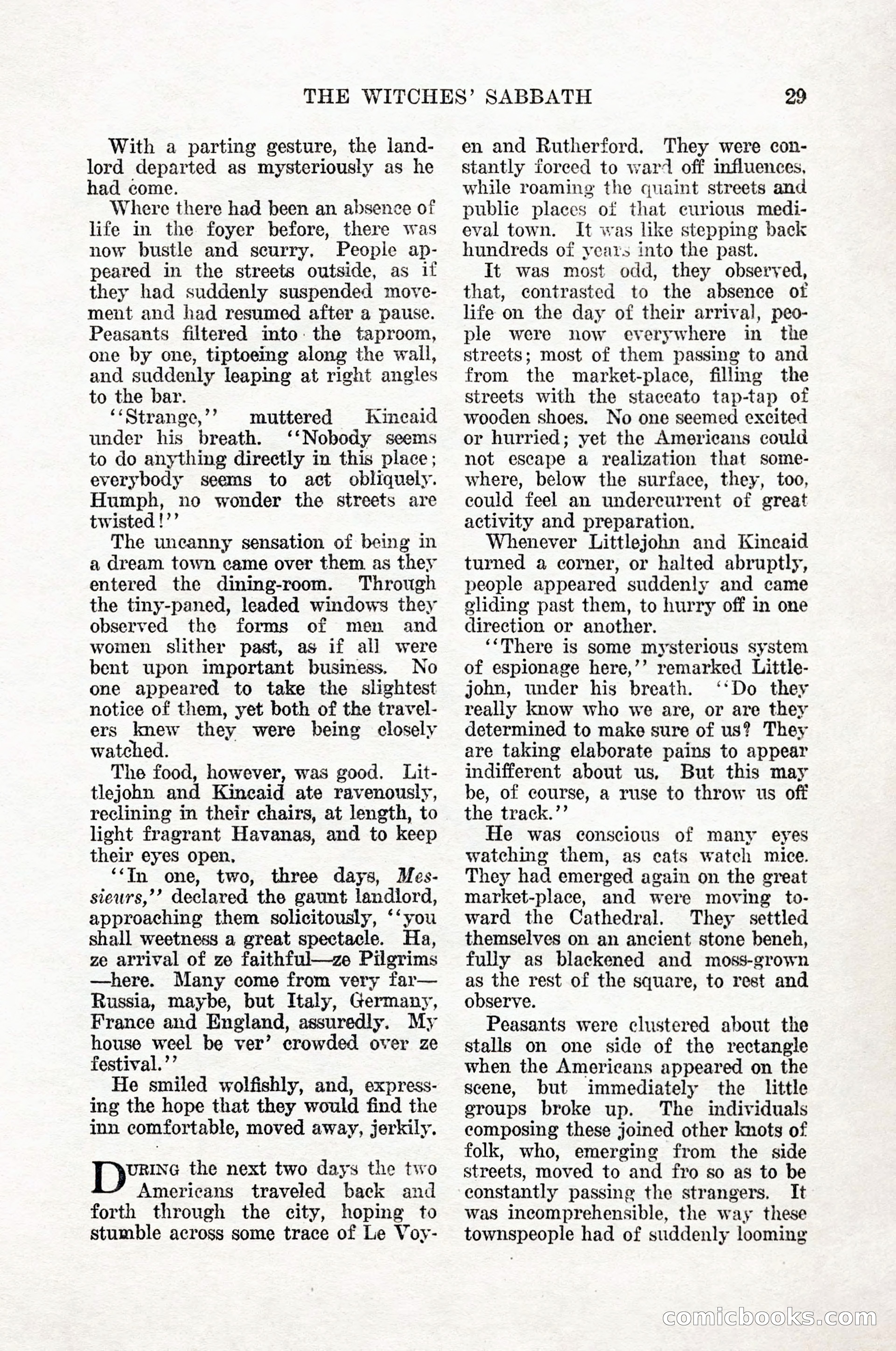 Weird Tales, Vol. 12, No. 1 — page 31 of 148