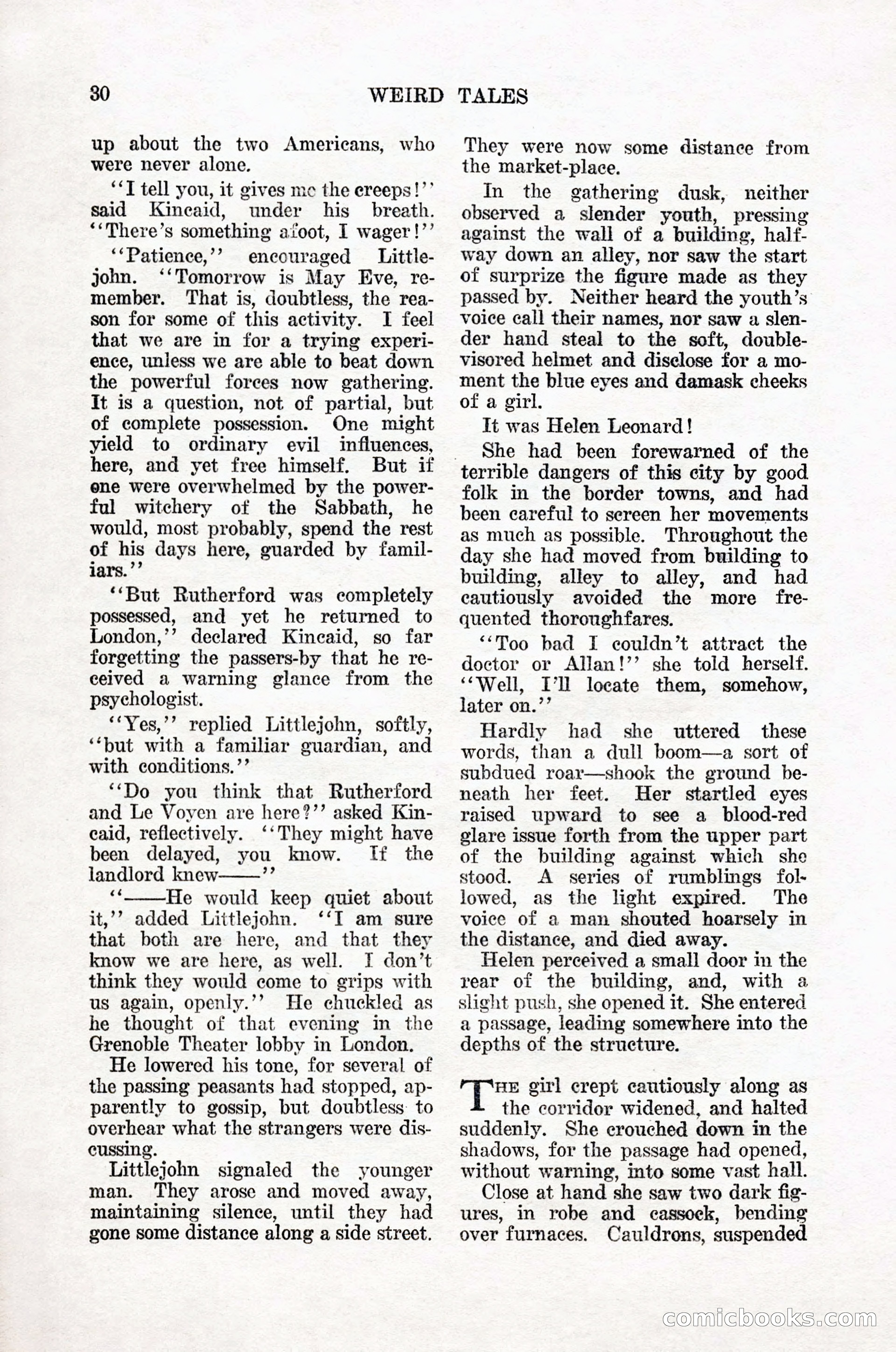 Weird Tales, Vol. 12, No. 1 — page 32 of 148