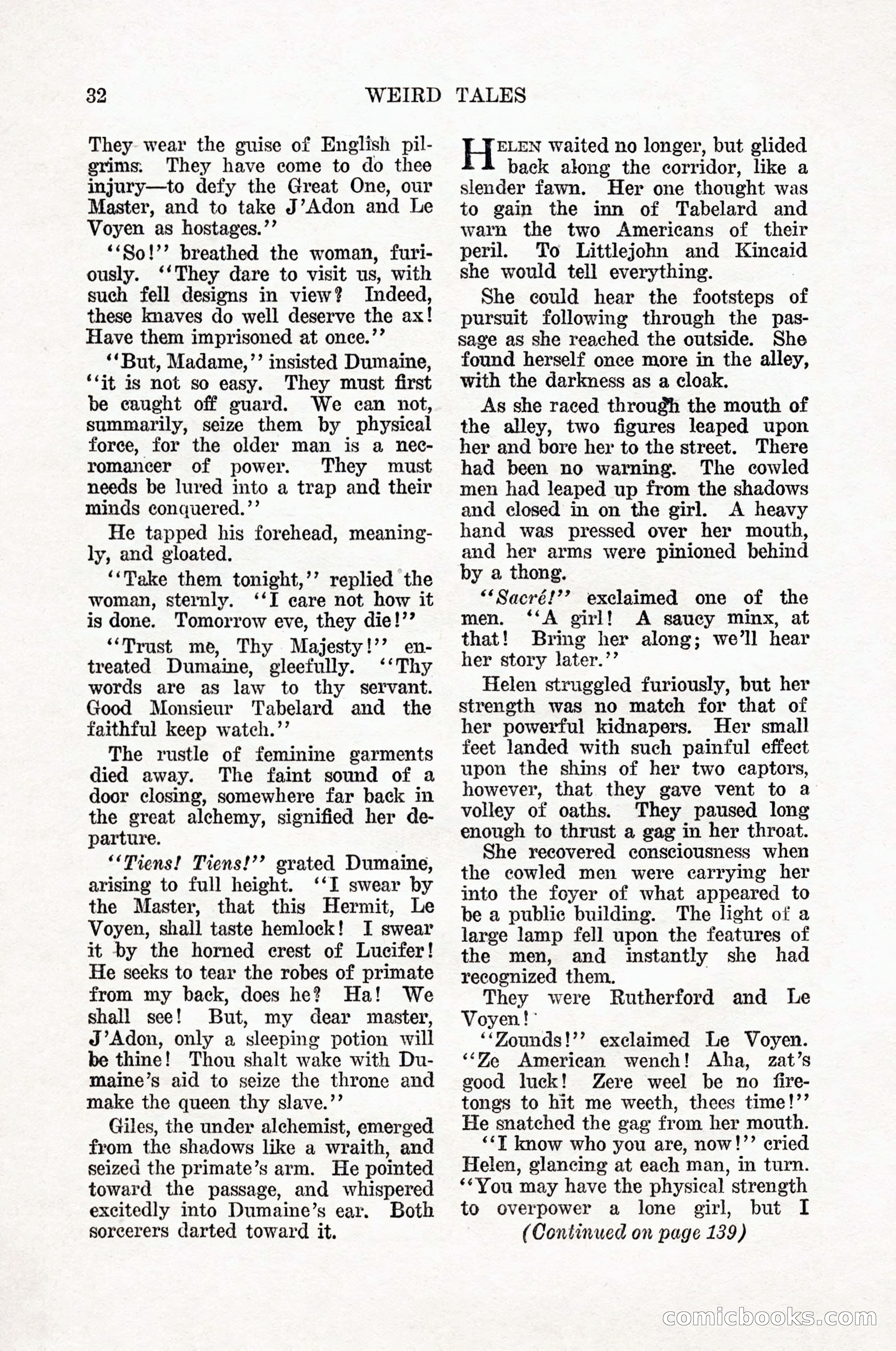 Weird Tales, Vol. 12, No. 1 — page 34 of 148