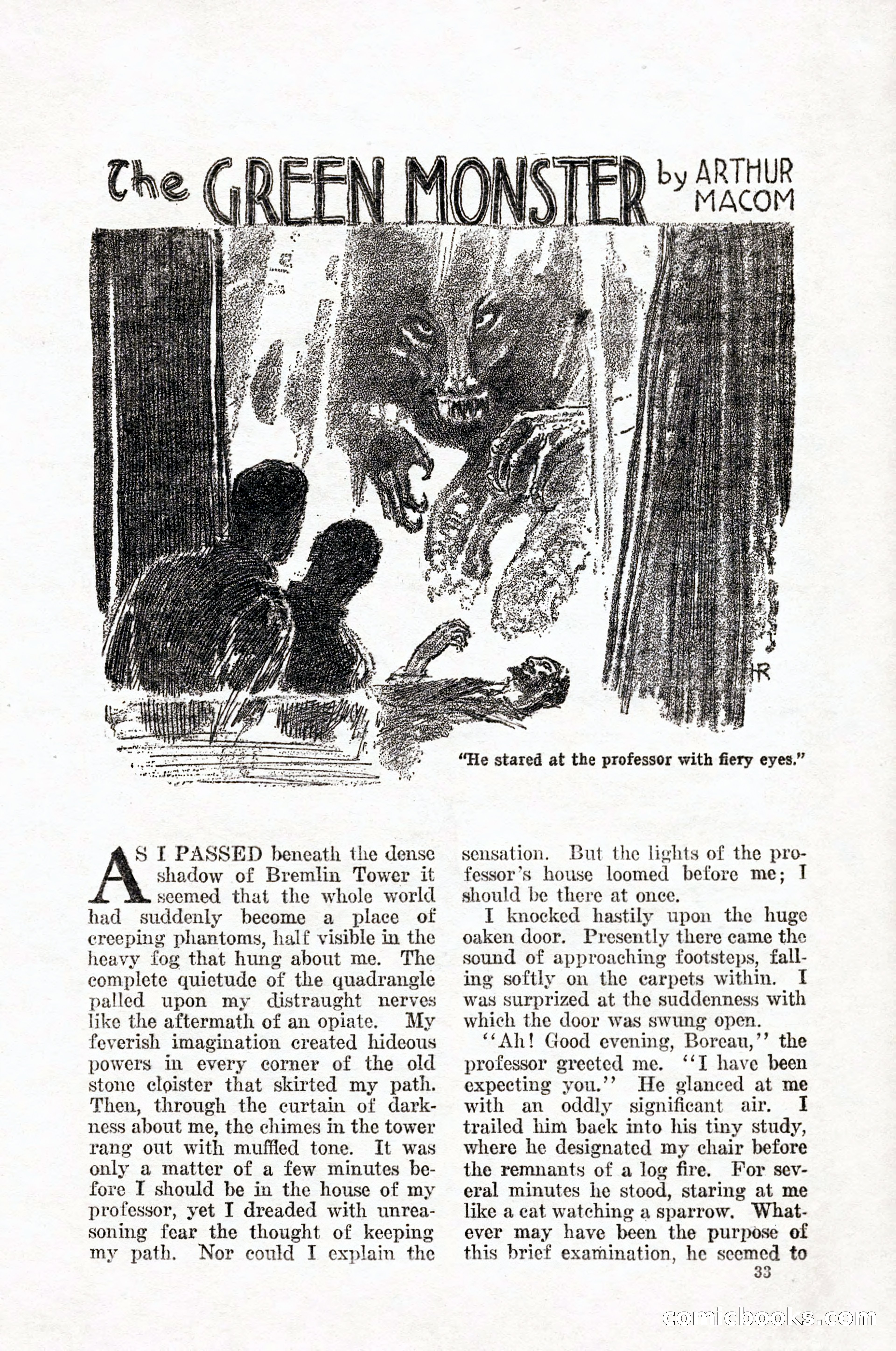 Weird Tales, Vol. 12, No. 1 — page 35 of 148