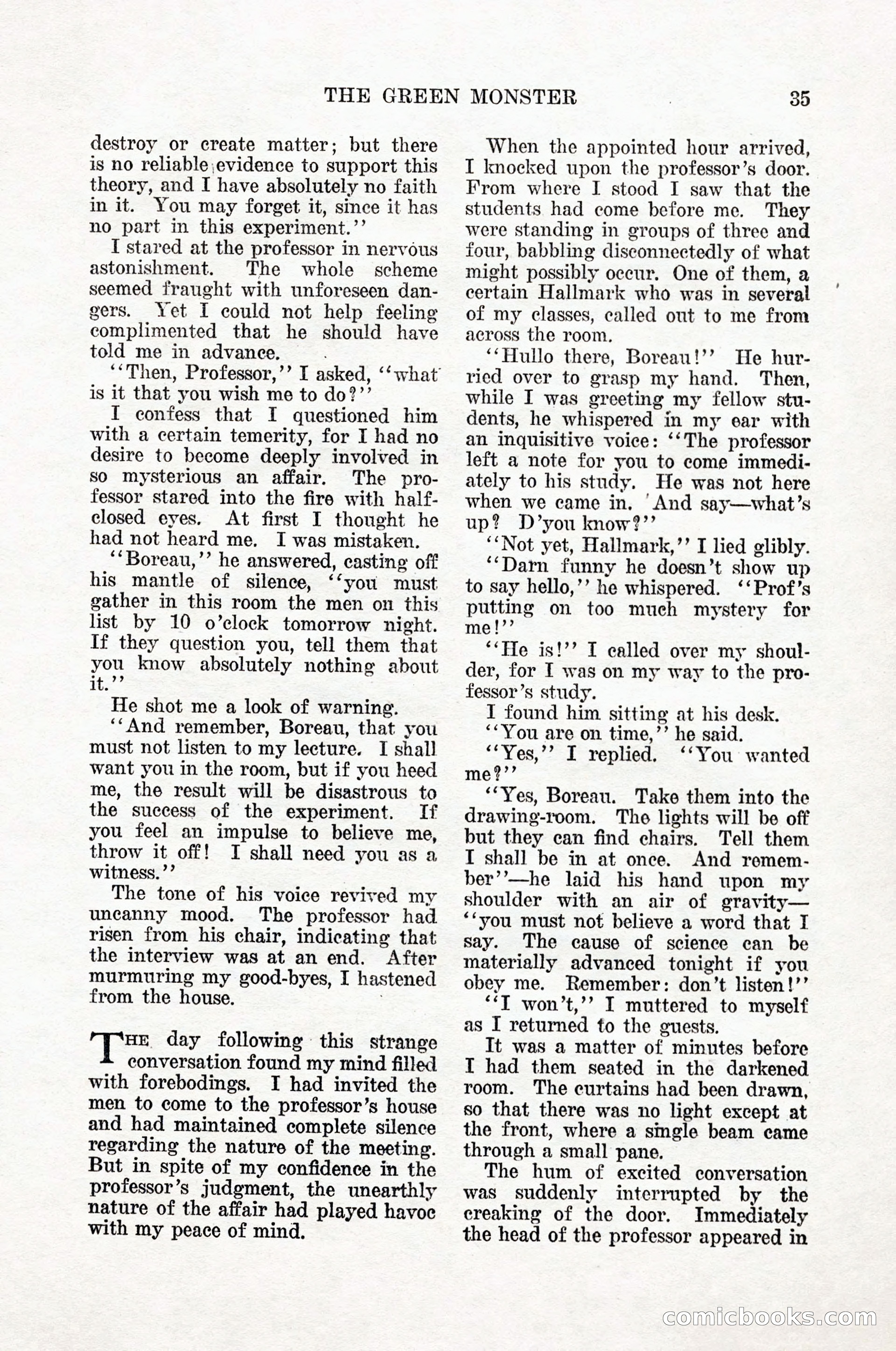 Weird Tales, Vol. 12, No. 1 — page 37 of 148