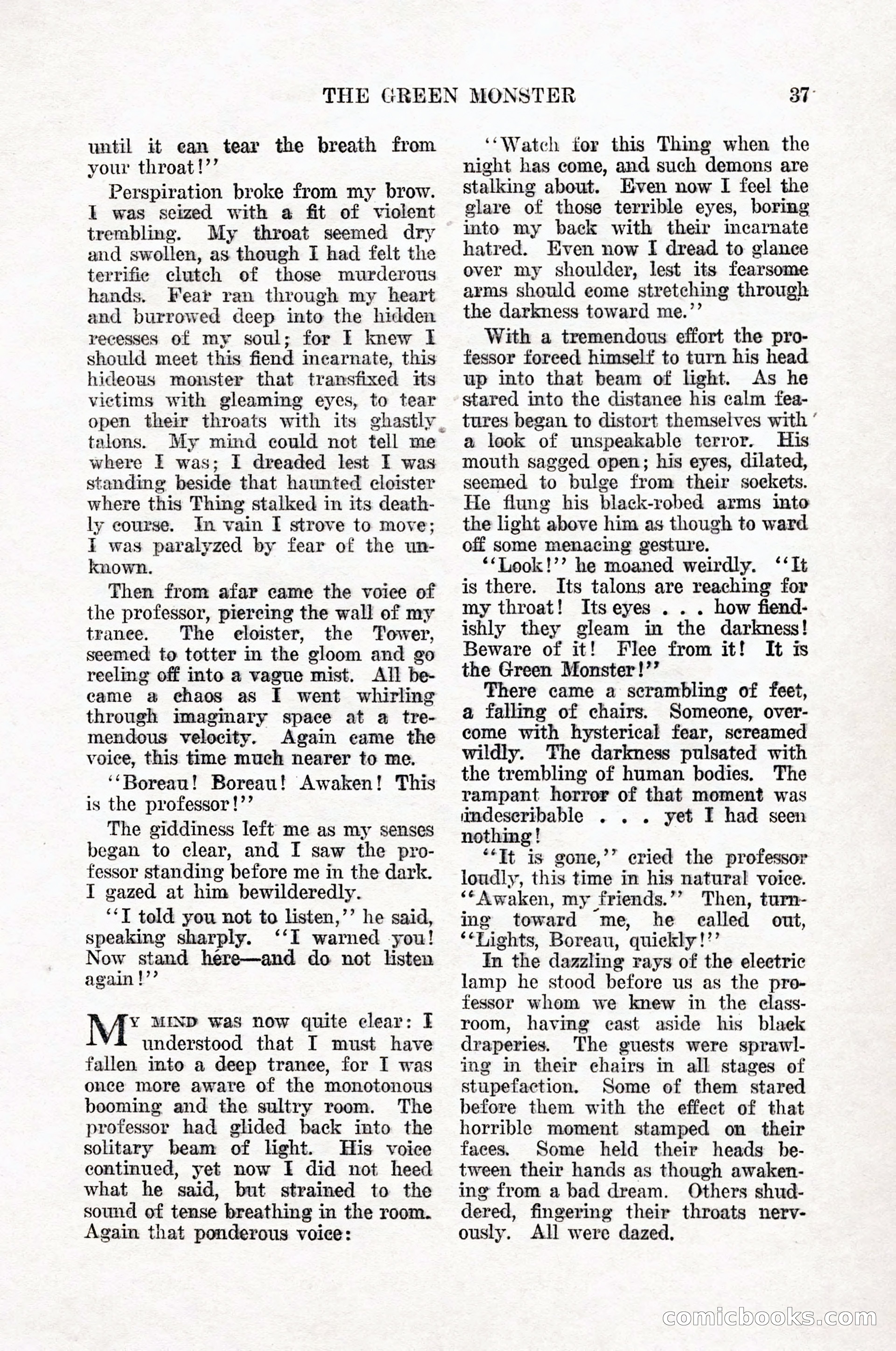 Weird Tales, Vol. 12, No. 1 — page 39 of 148