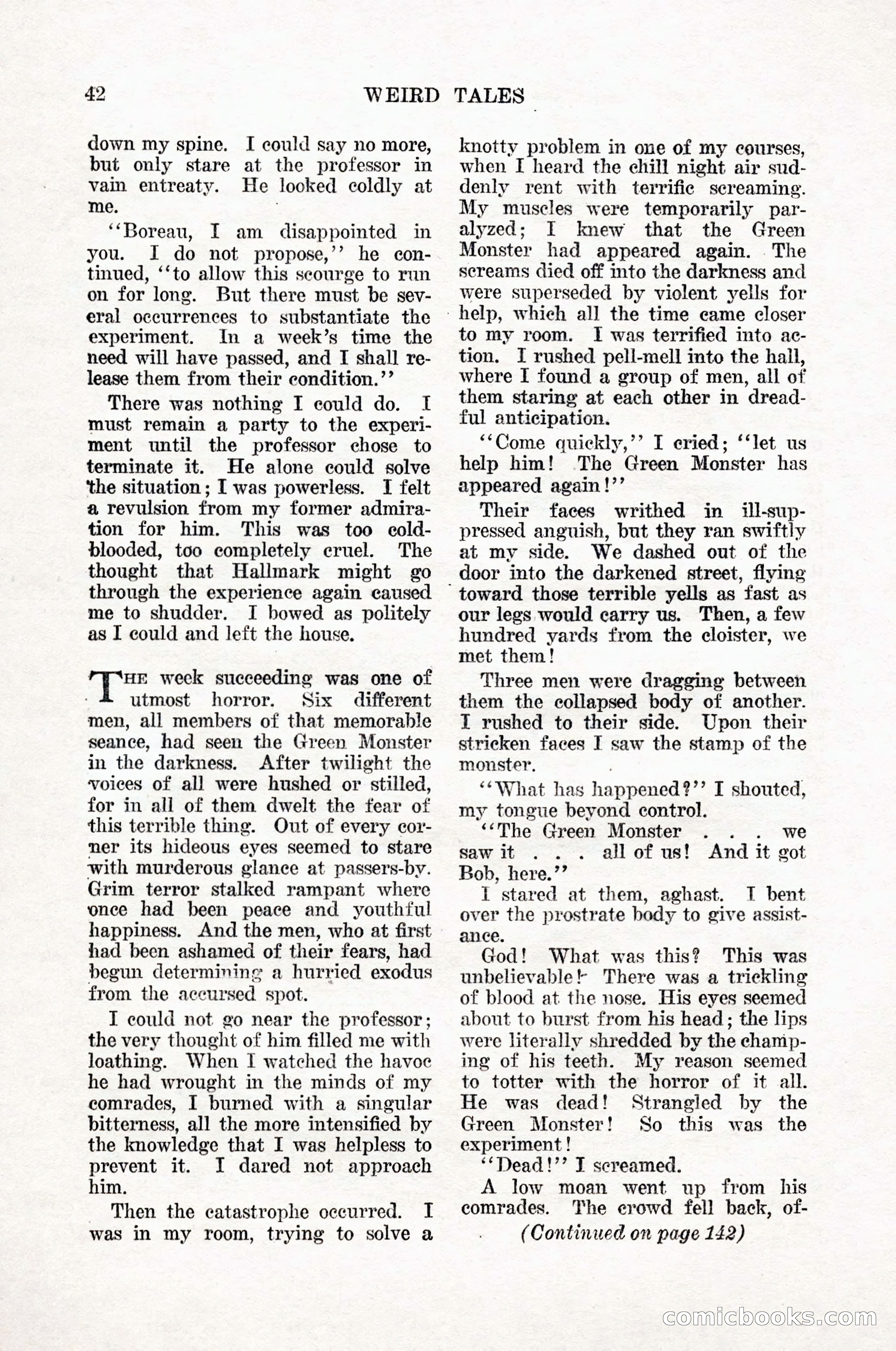 Weird Tales, Vol. 12, No. 1 — page 44 of 148