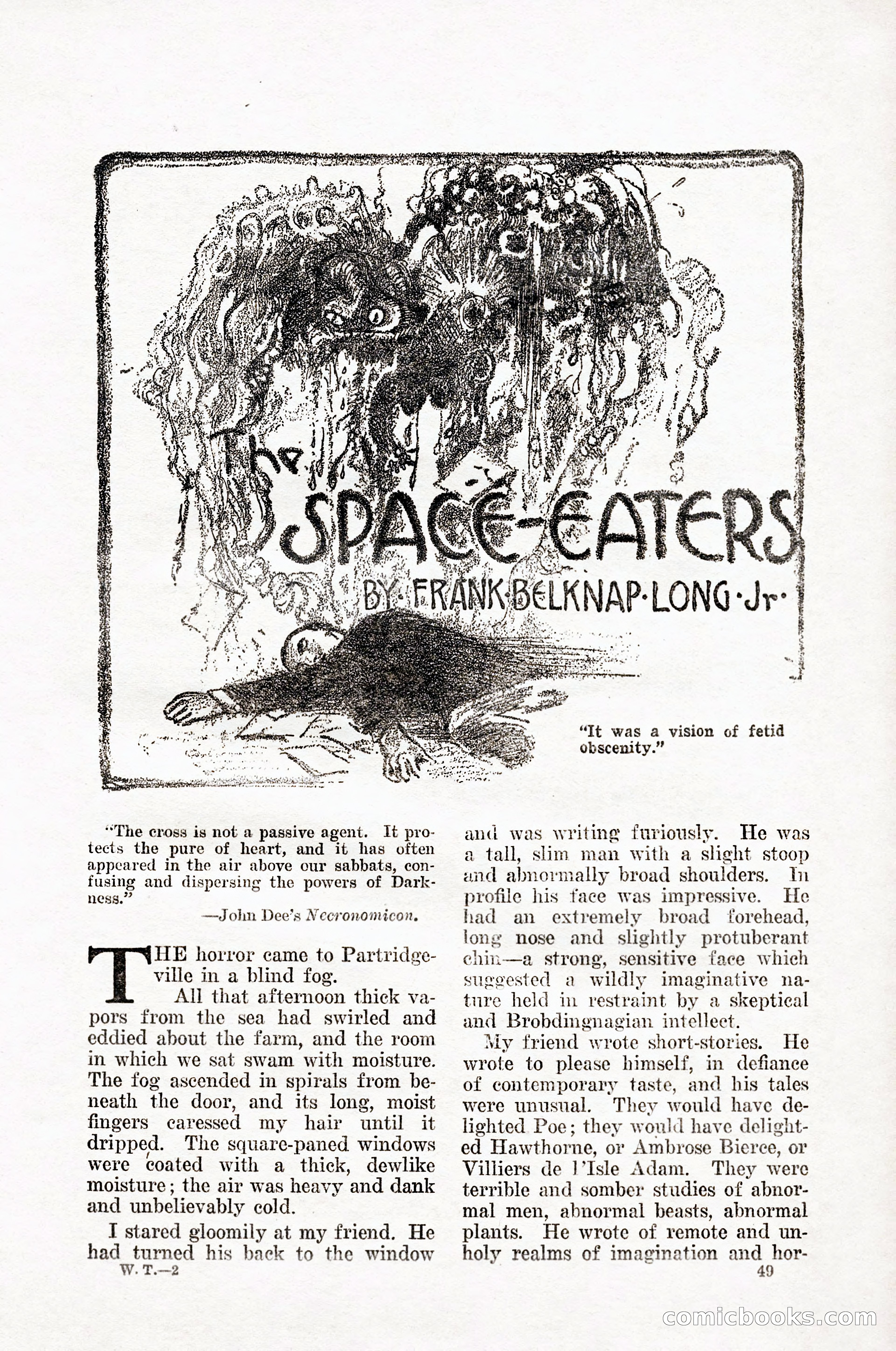 Weird Tales, Vol. 12, No. 1 — page 51 of 148