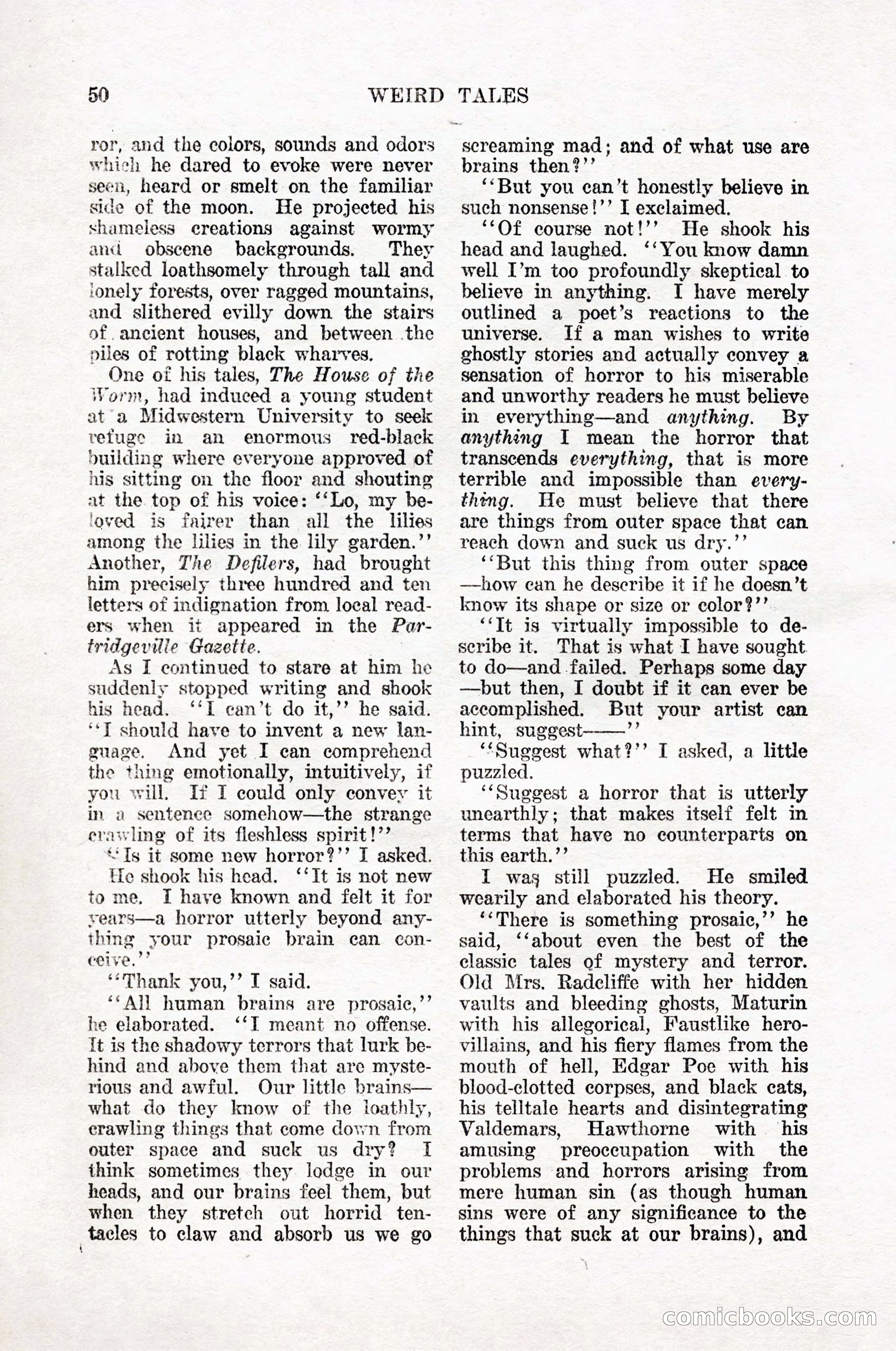 Weird Tales, Vol. 12, No. 1 — page 52 of 148