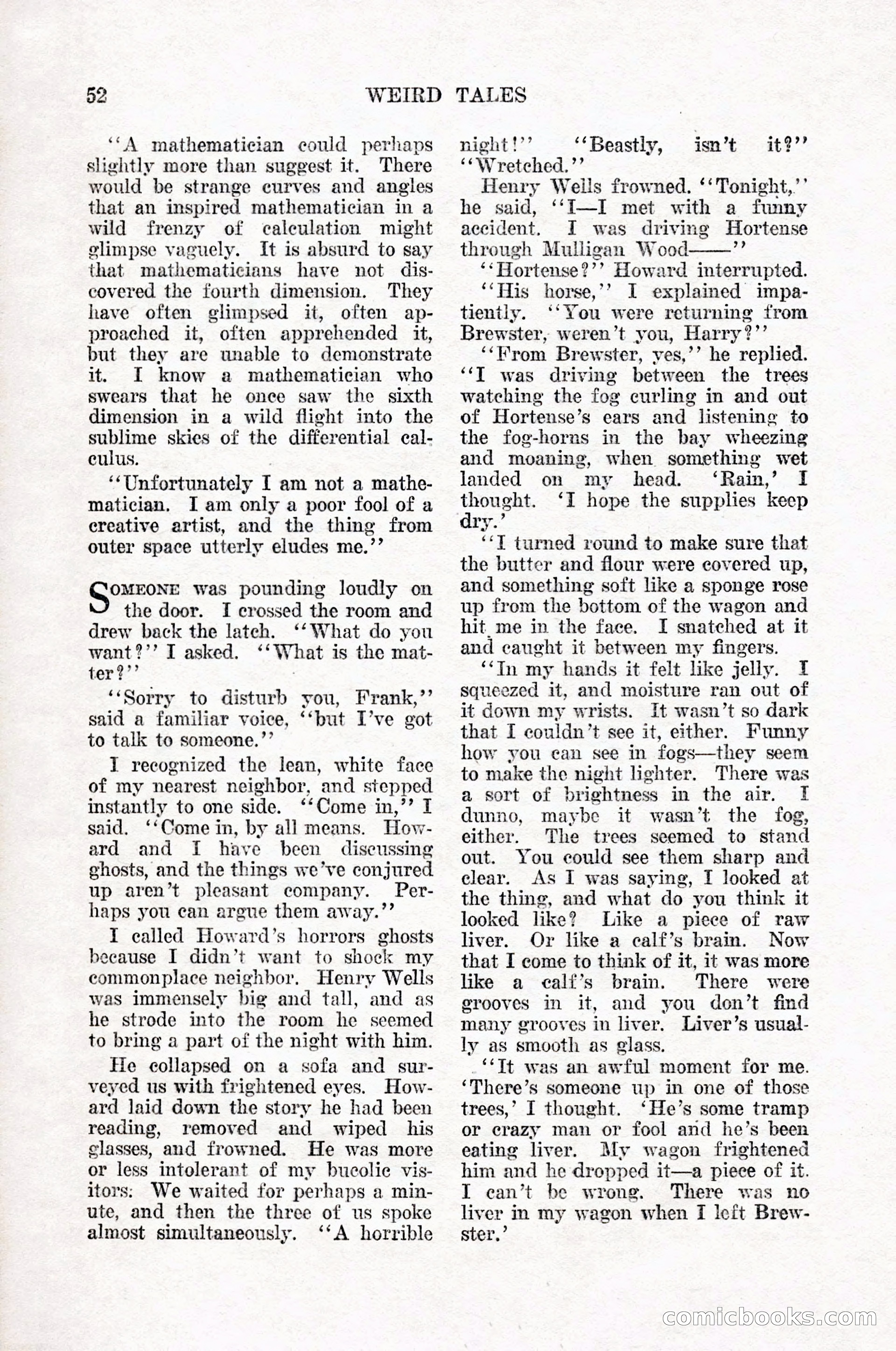 Weird Tales, Vol. 12, No. 1 — page 54 of 148