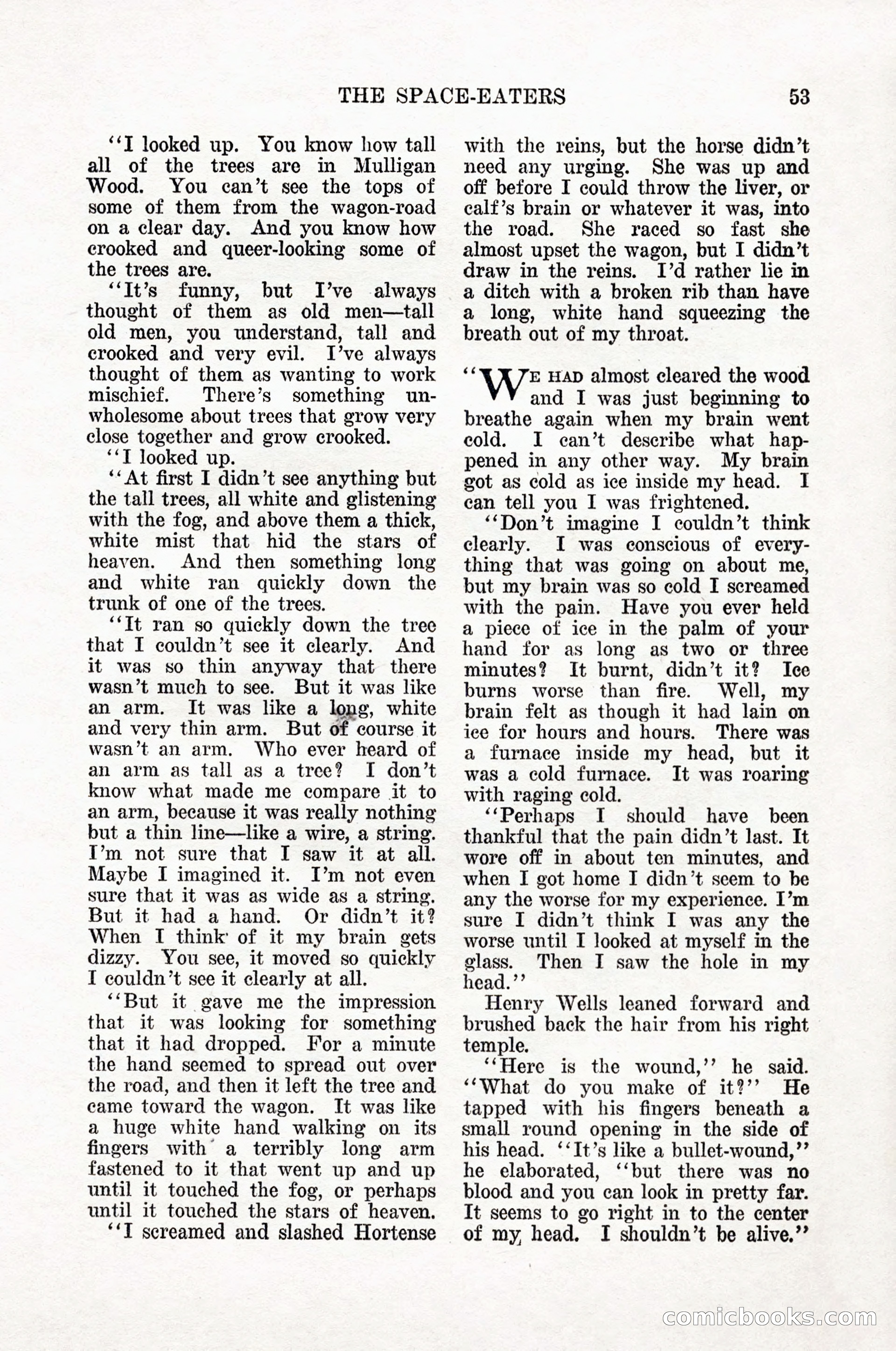Weird Tales, Vol. 12, No. 1 — page 55 of 148