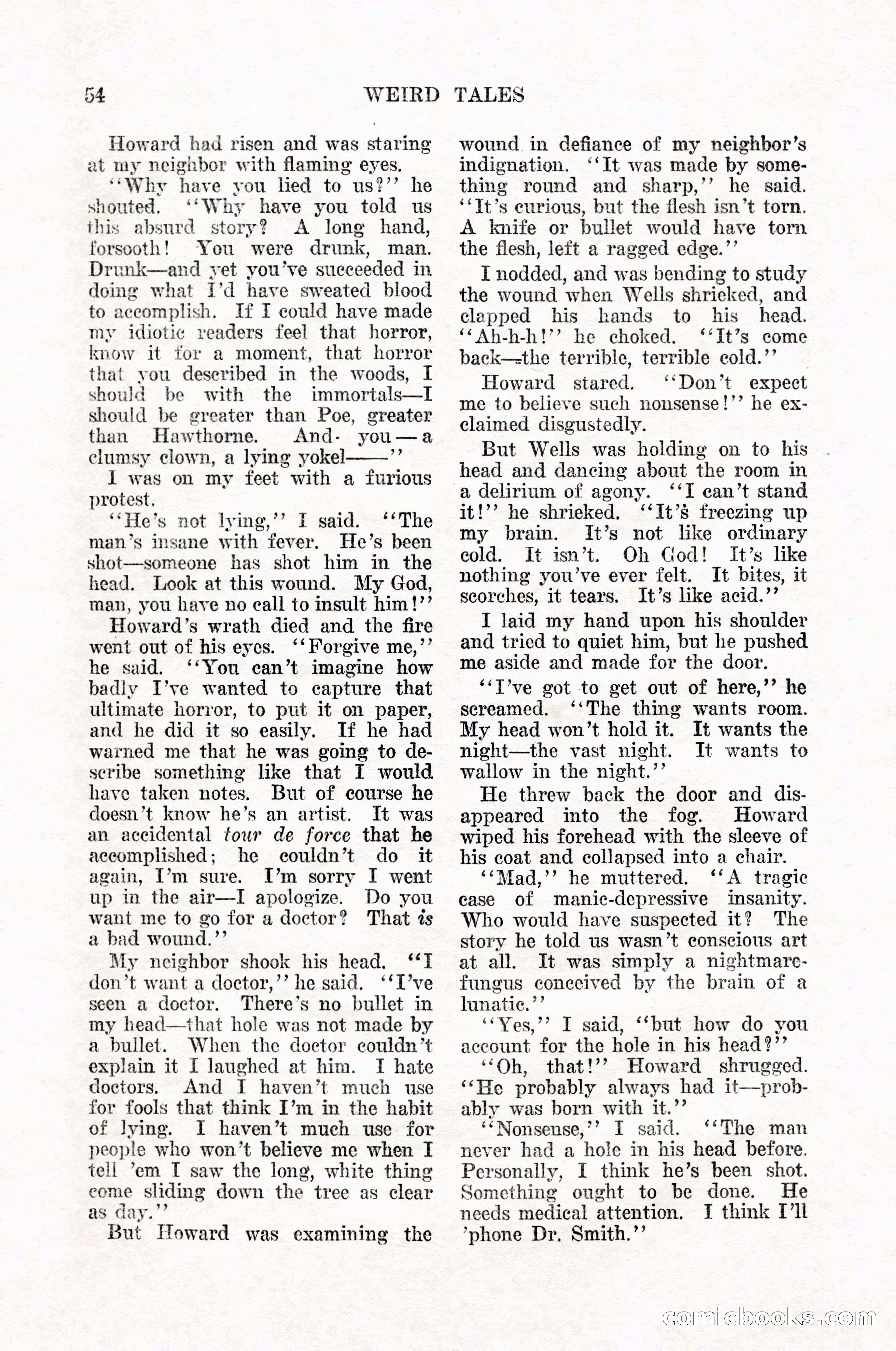 Weird Tales, Vol. 12, No. 1 — page 56 of 148