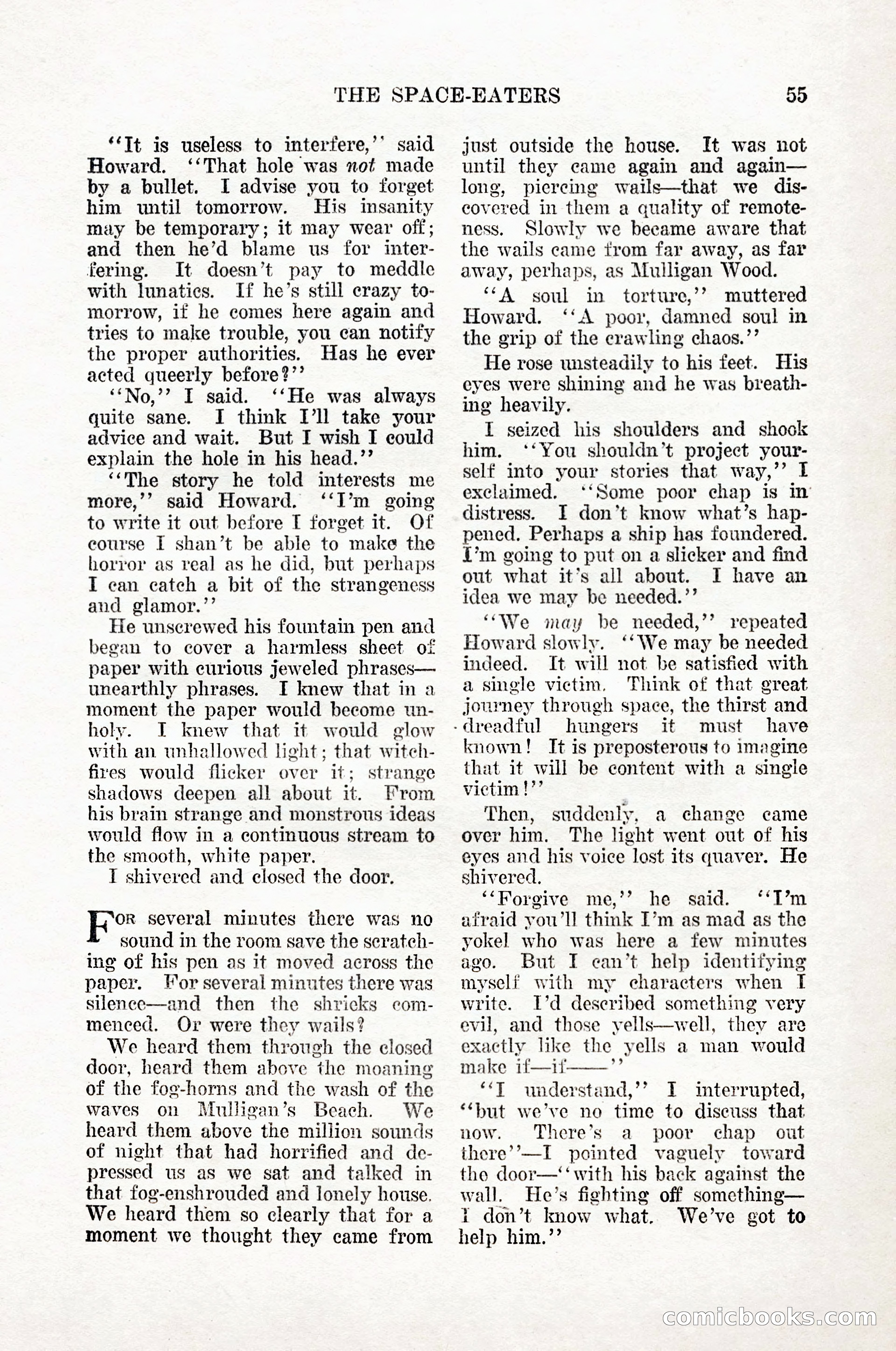Weird Tales, Vol. 12, No. 1 — page 57 of 148