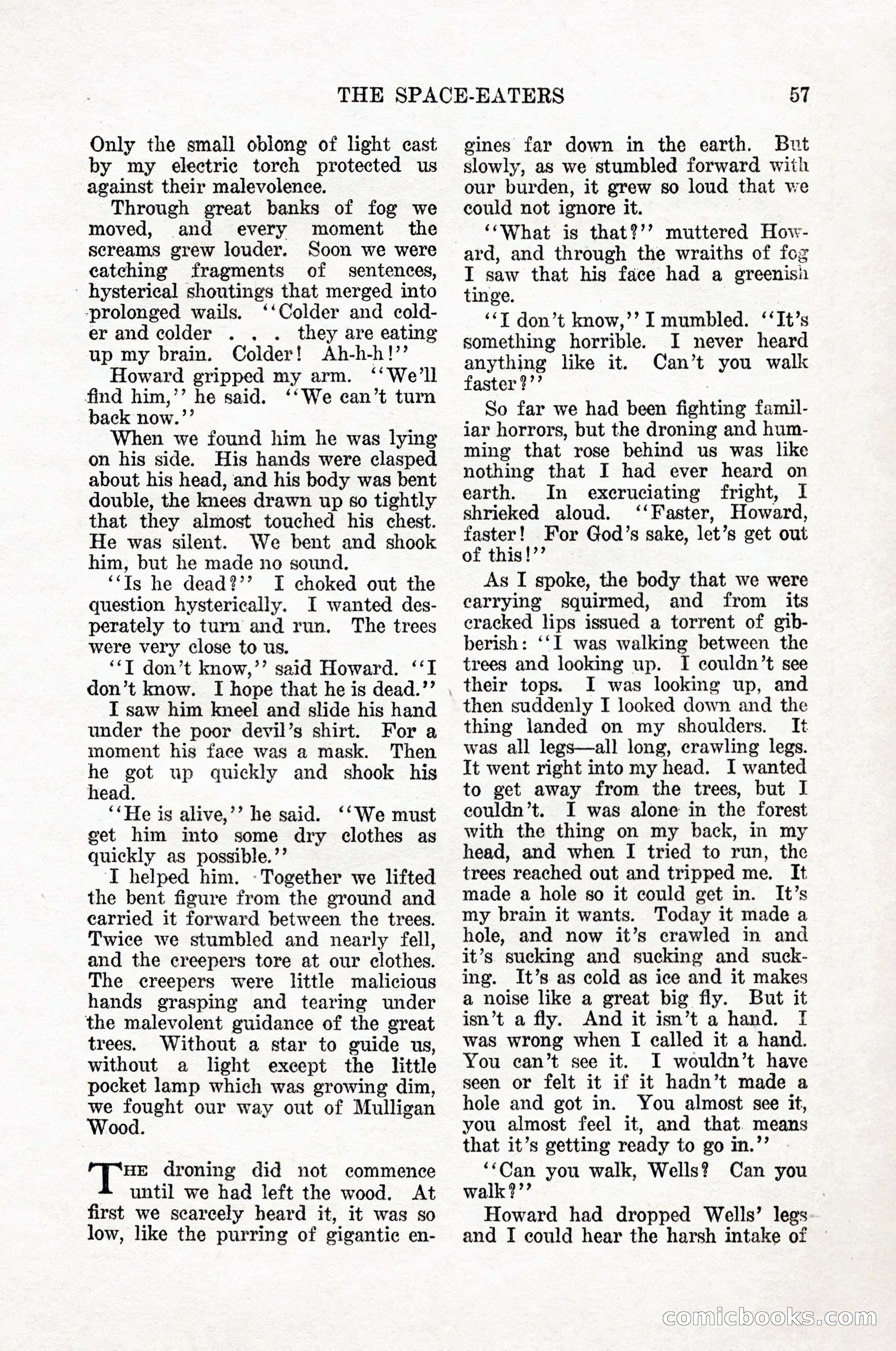 Weird Tales, Vol. 12, No. 1 — page 59 of 148