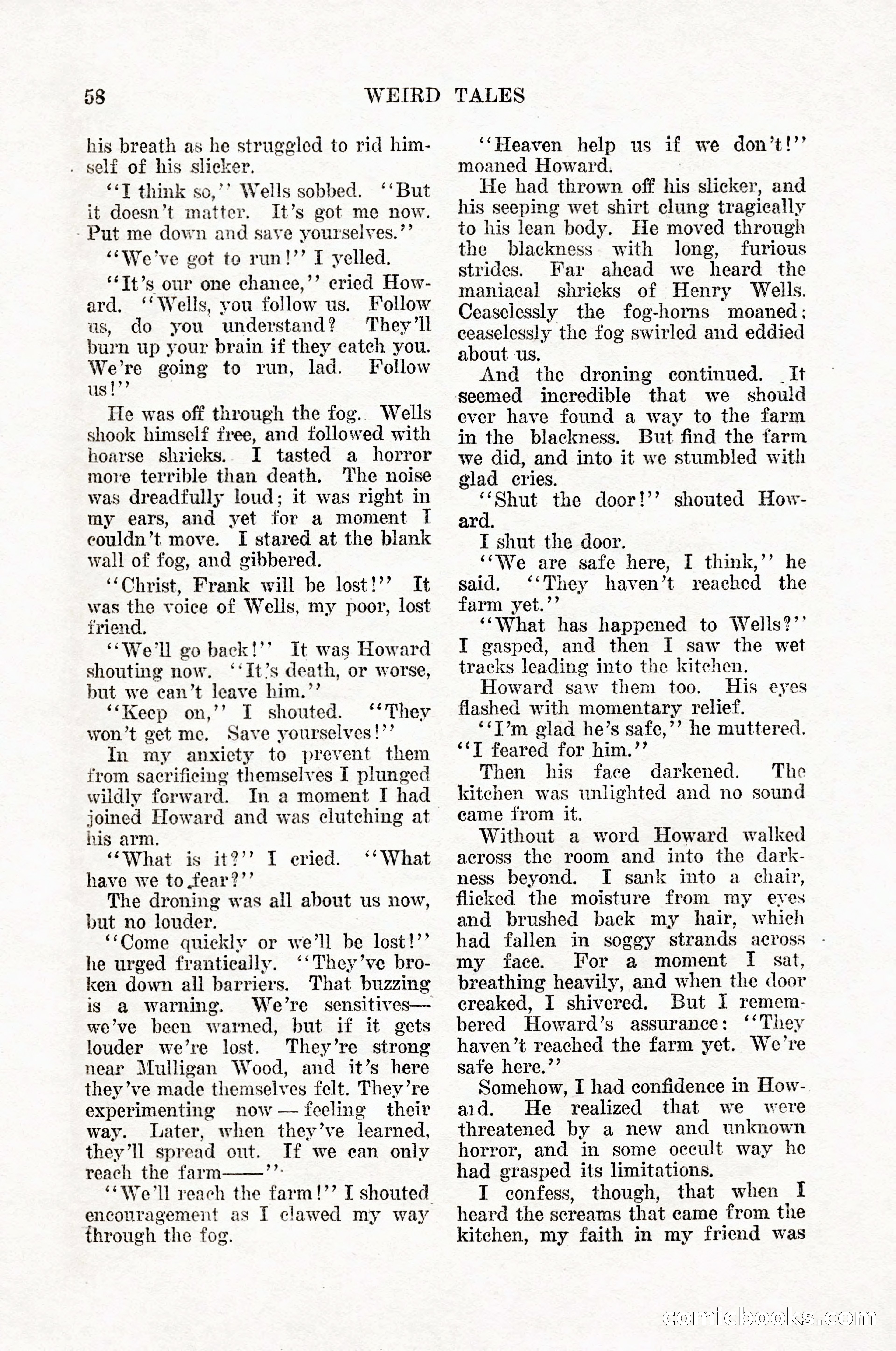 Weird Tales, Vol. 12, No. 1 — page 60 of 148
