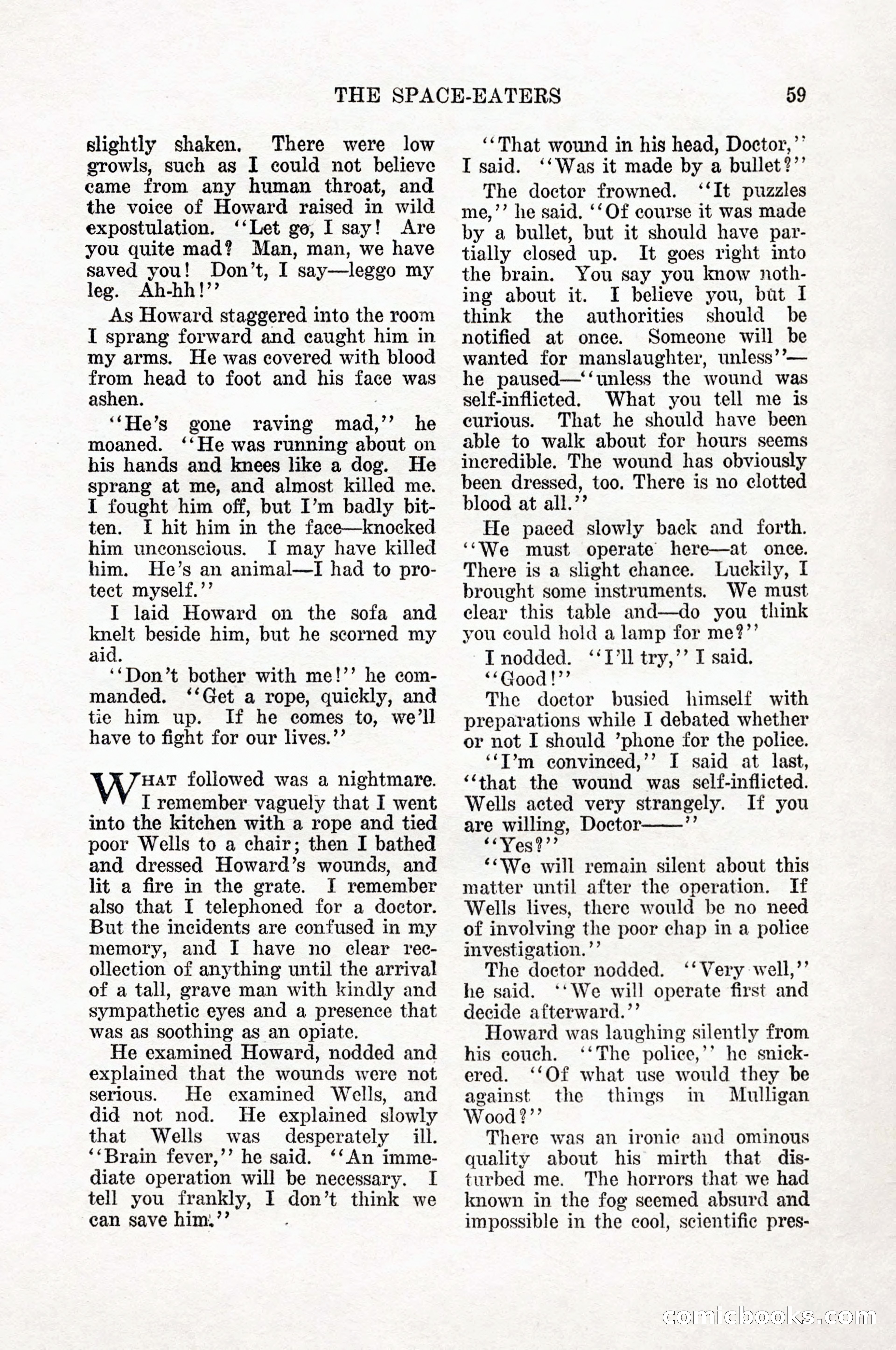 Weird Tales, Vol. 12, No. 1 — page 61 of 148
