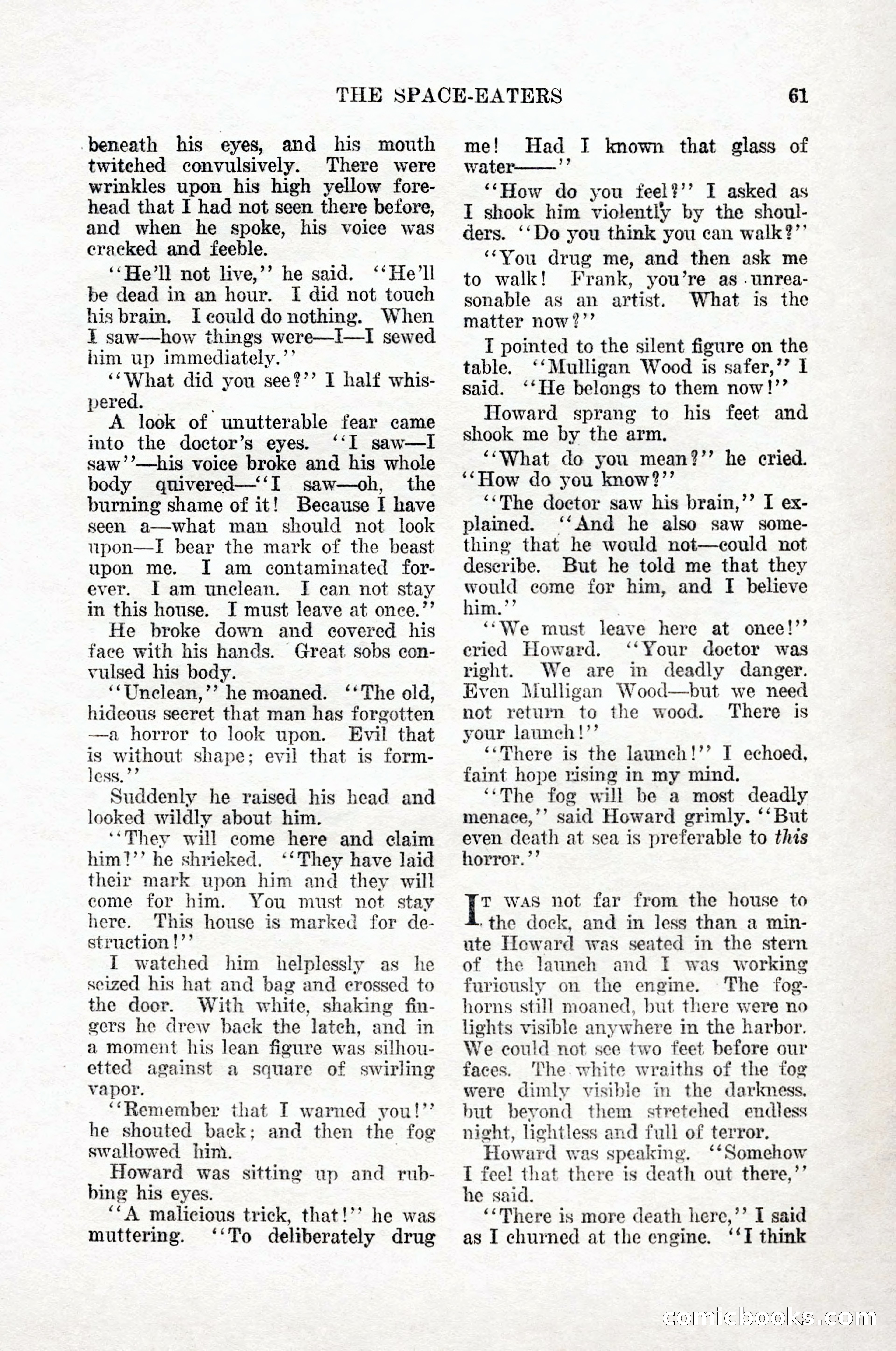 Weird Tales, Vol. 12, No. 1 — page 63 of 148
