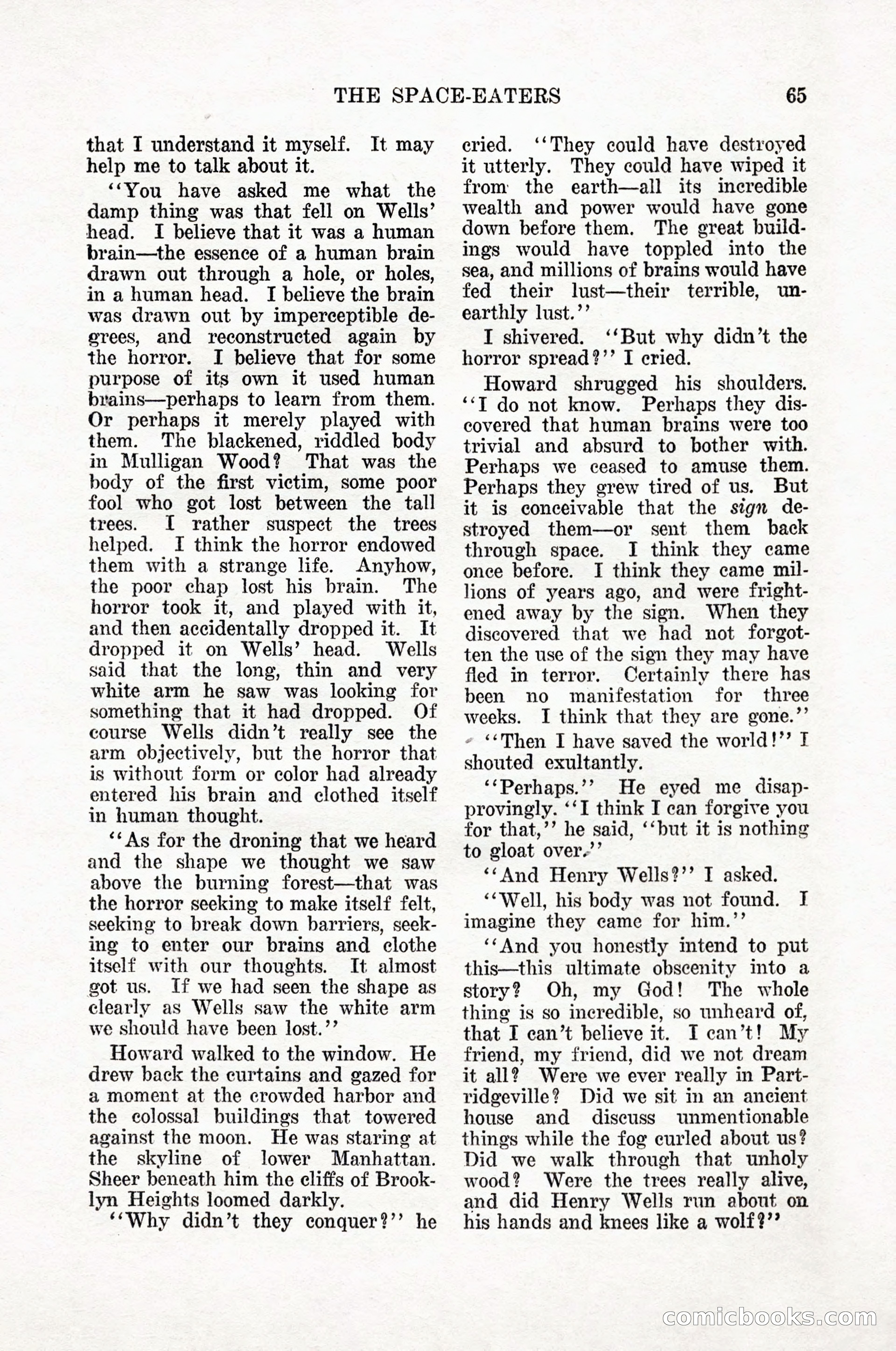 Weird Tales, Vol. 12, No. 1 — page 67 of 148