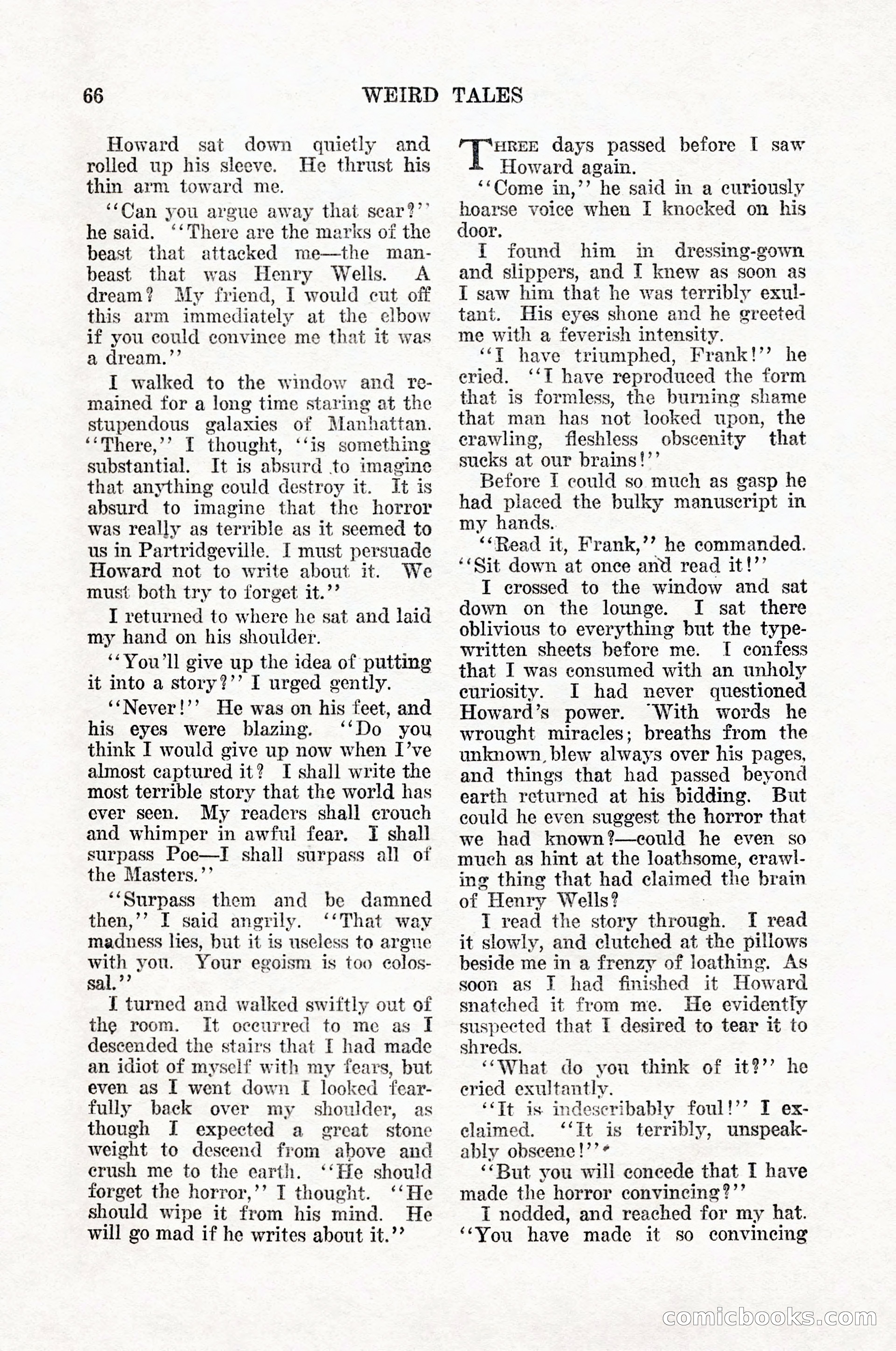 Weird Tales, Vol. 12, No. 1 — page 68 of 148