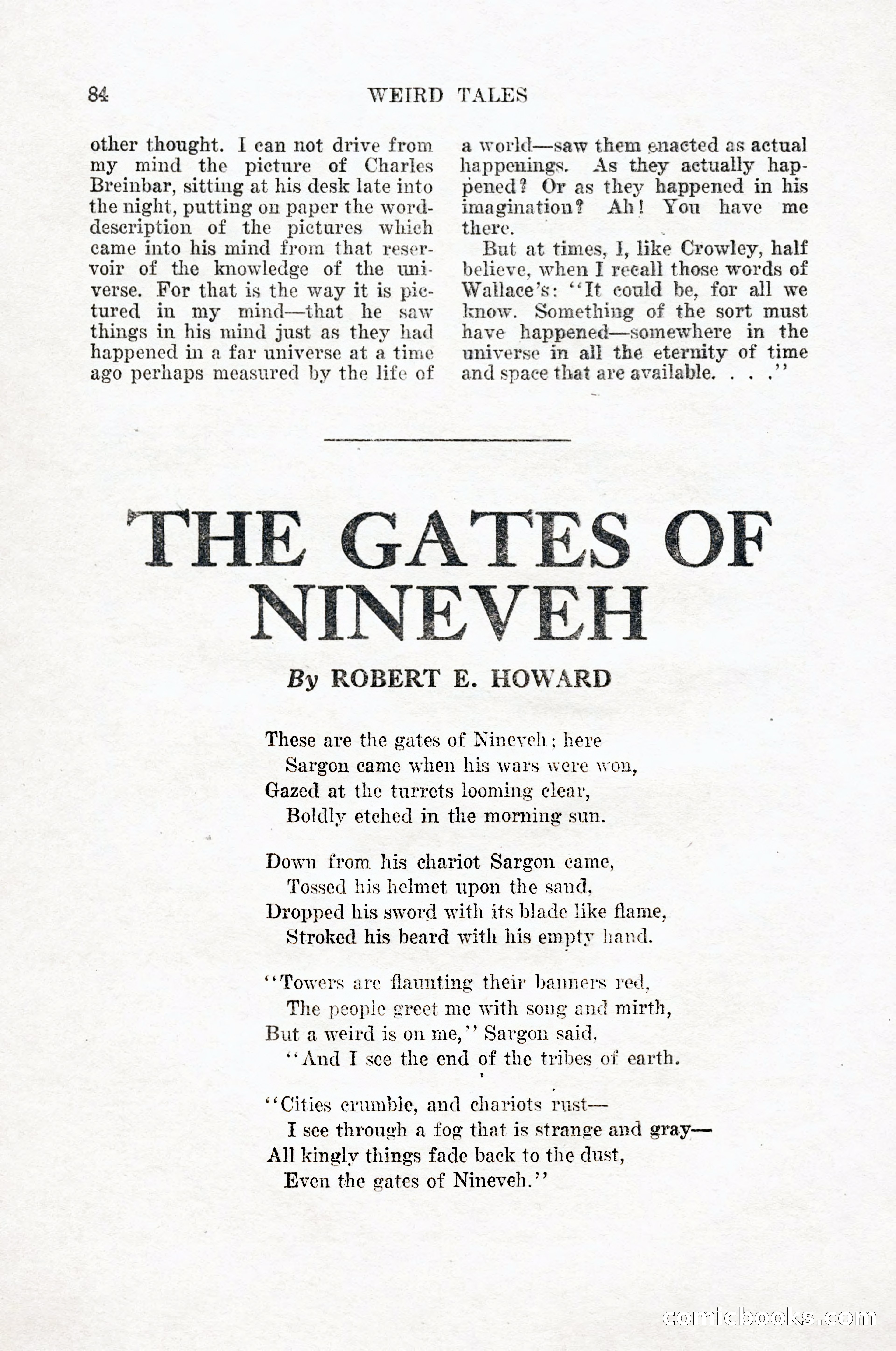 Weird Tales, Vol. 12, No. 1 — page 86 of 148