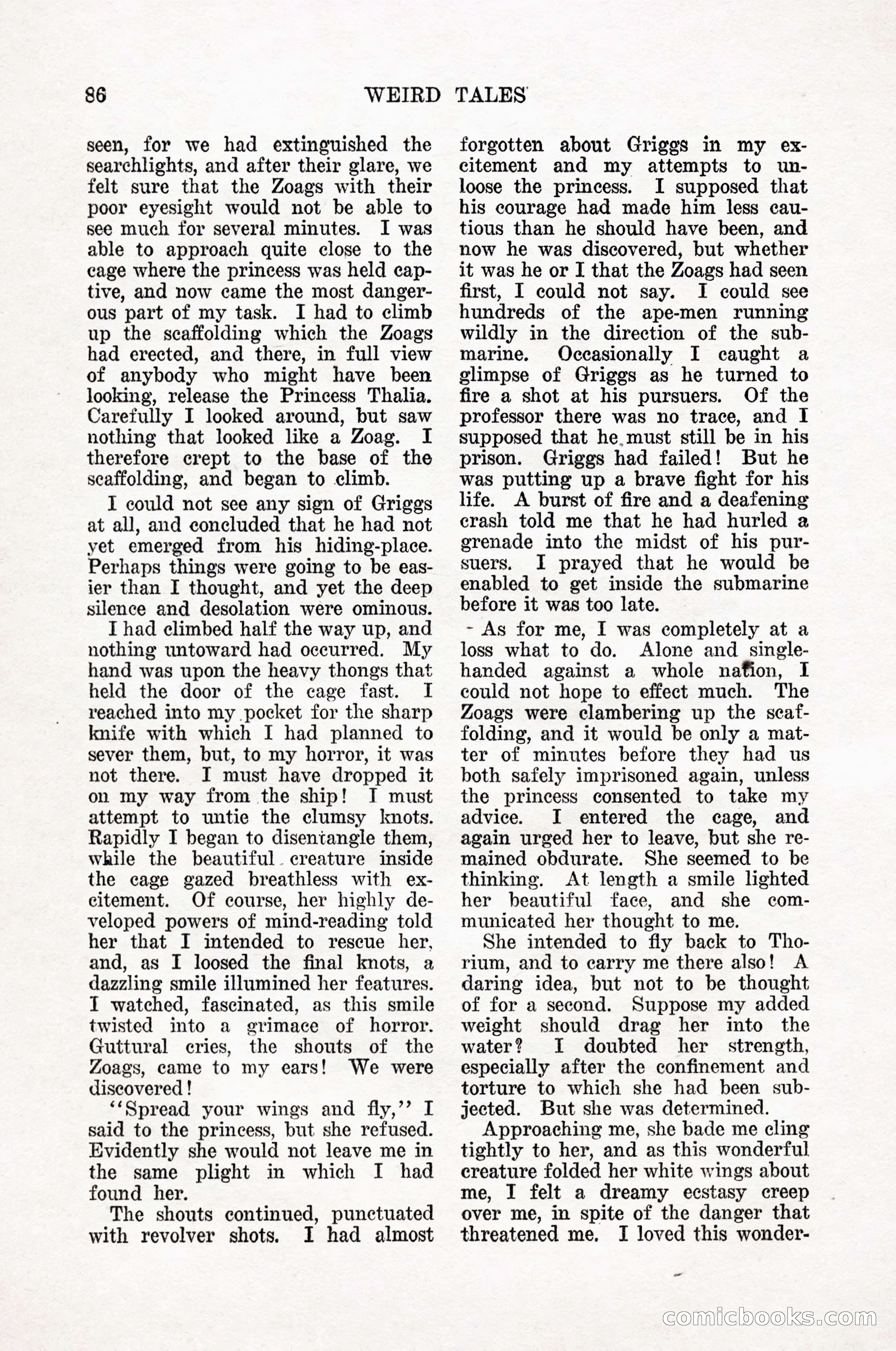 Weird Tales, Vol. 12, No. 1 — page 88 of 148