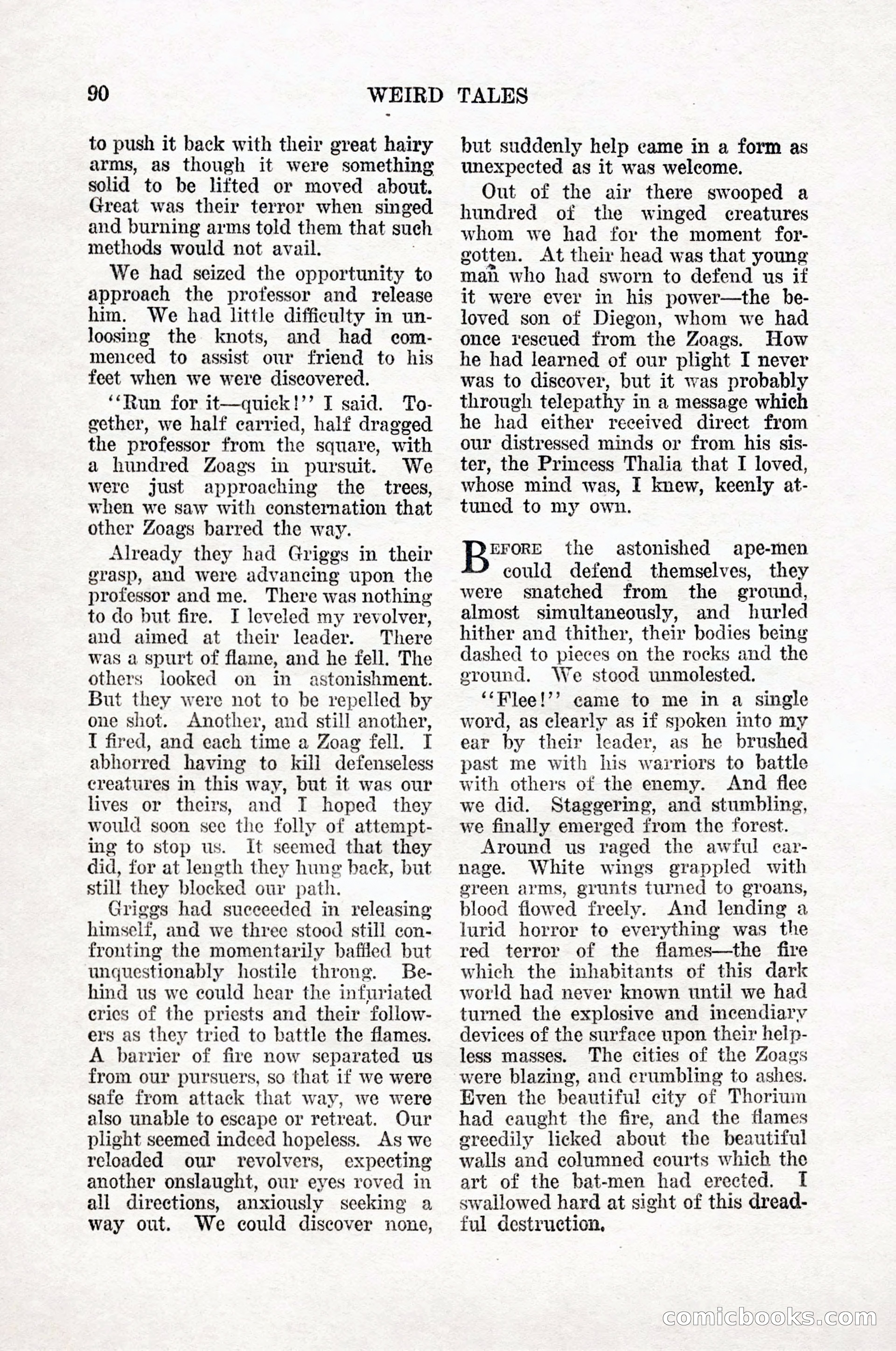 Weird Tales, Vol. 12, No. 1 — page 92 of 148