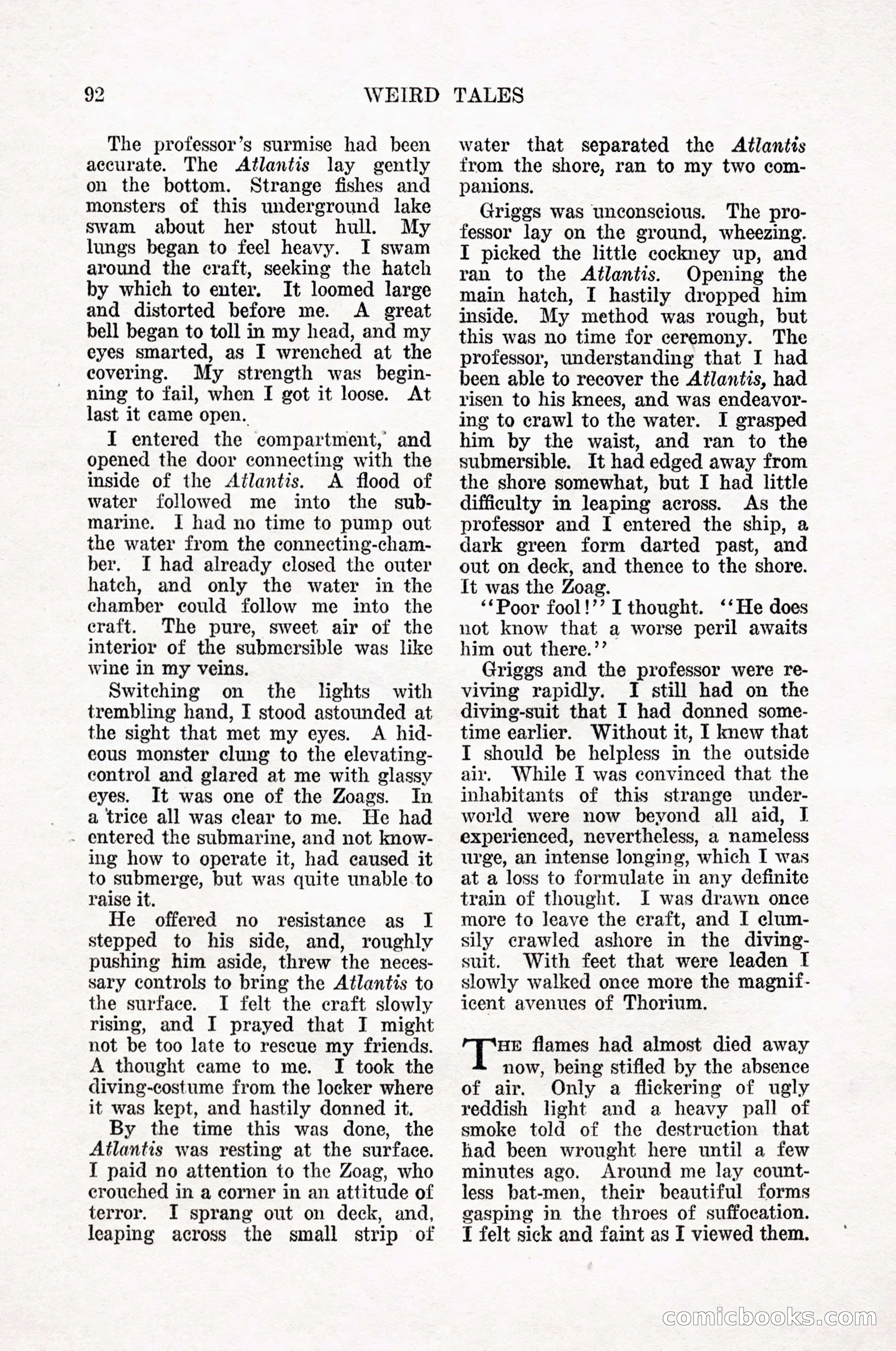 Weird Tales, Vol. 12, No. 1 — page 94 of 148
