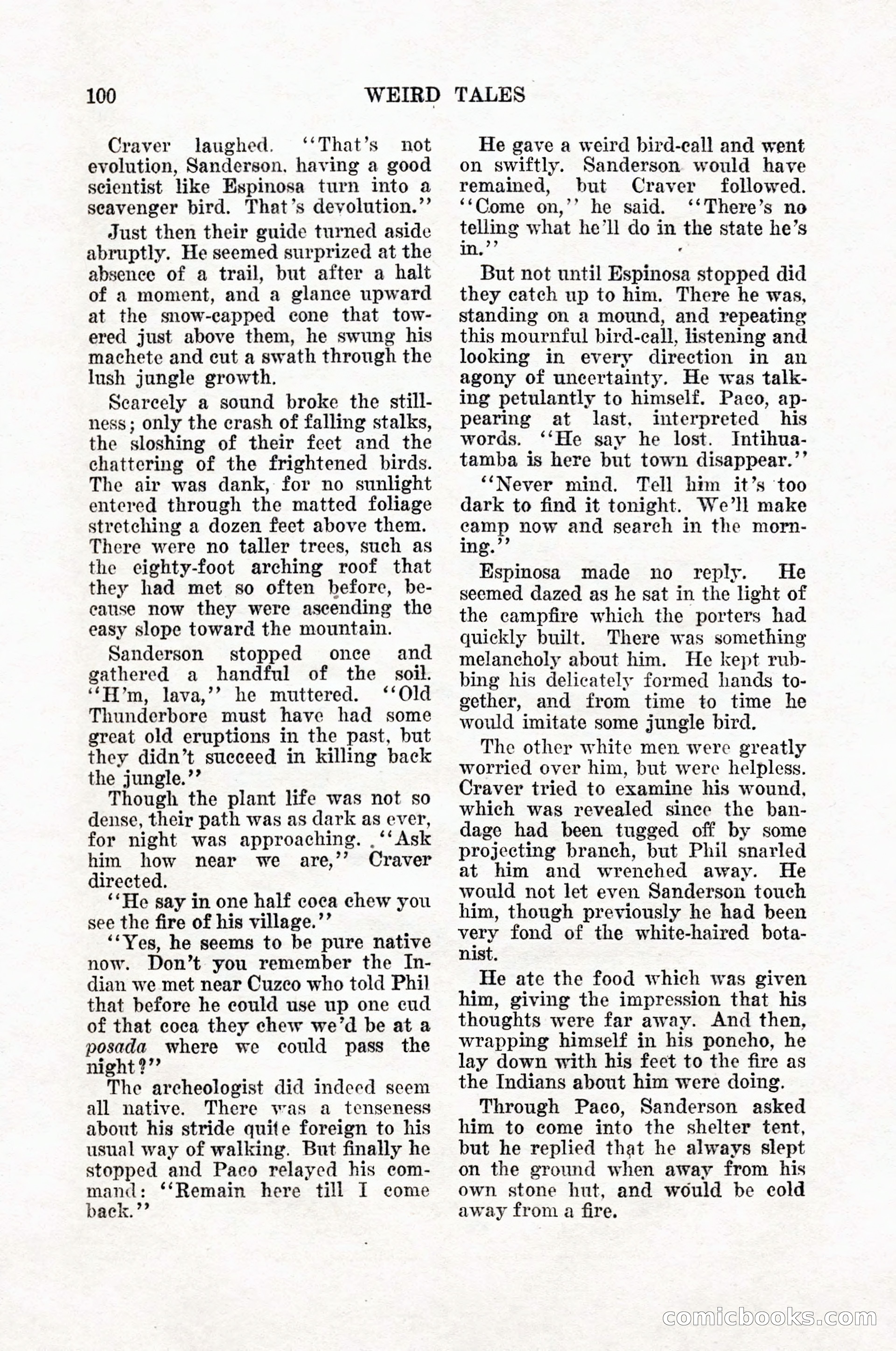 Weird Tales, Vol. 12, No. 1 — page 102 of 148