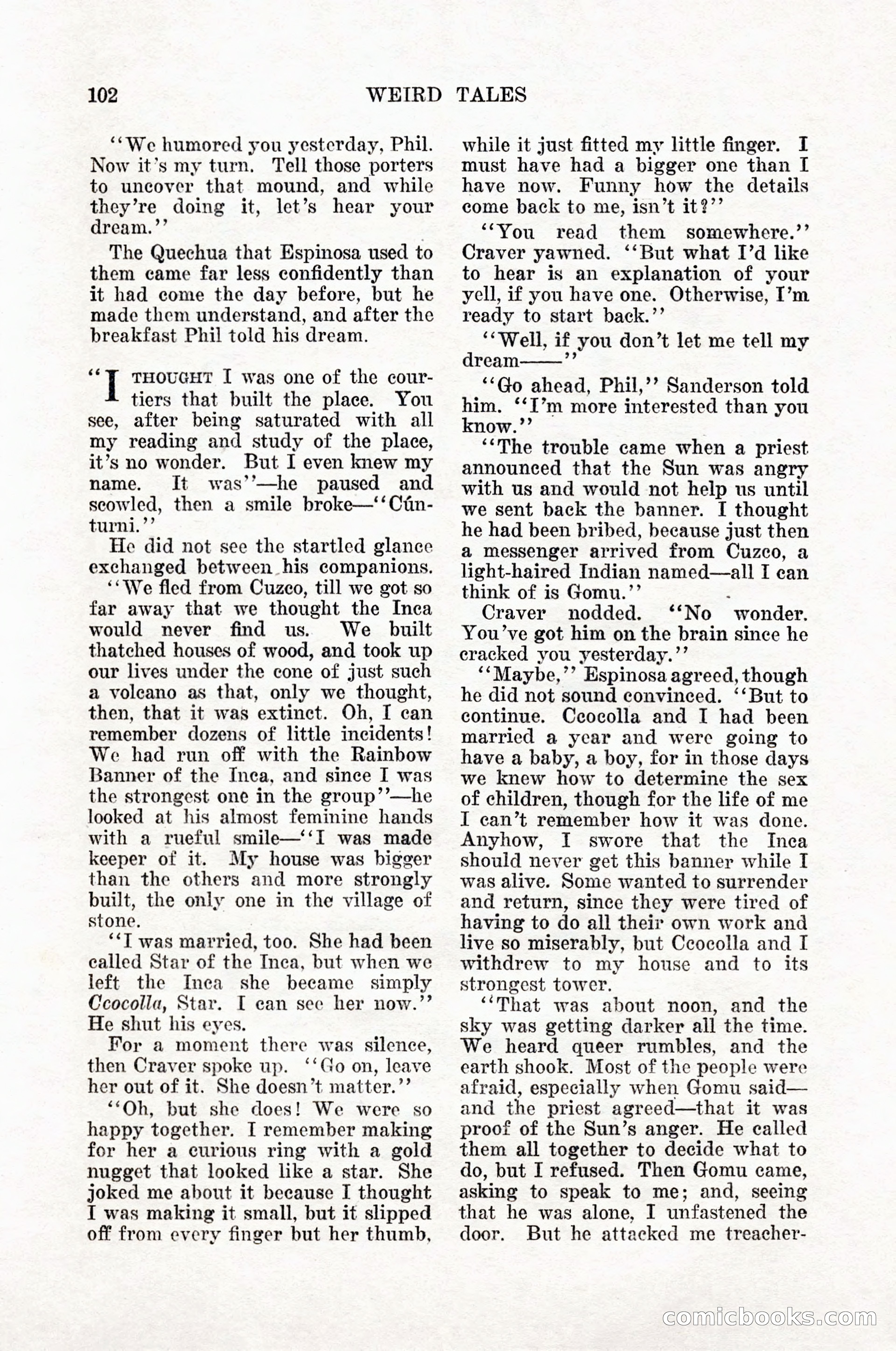 Weird Tales, Vol. 12, No. 1 — page 104 of 148