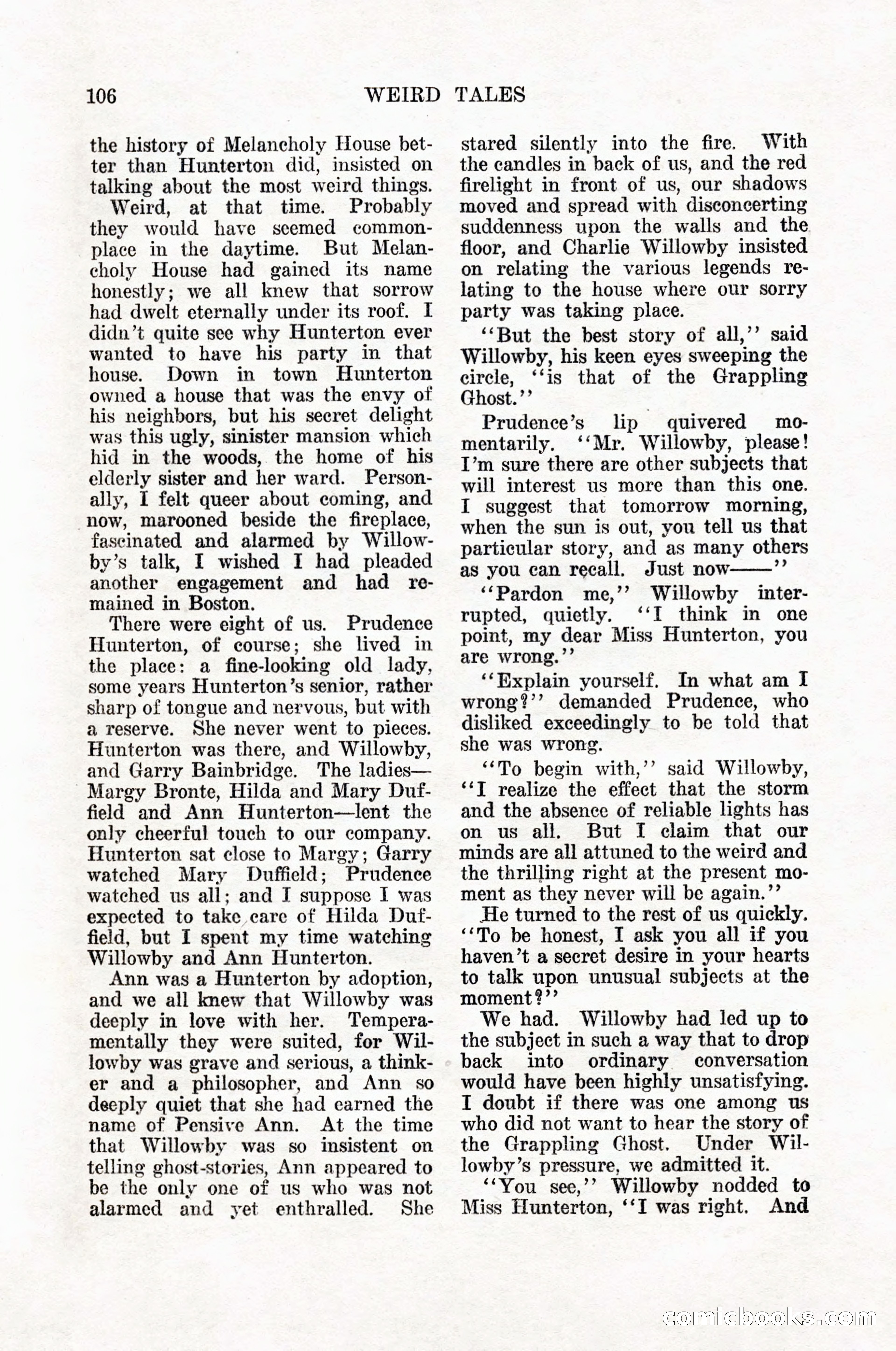 Weird Tales, Vol. 12, No. 1 — page 108 of 148