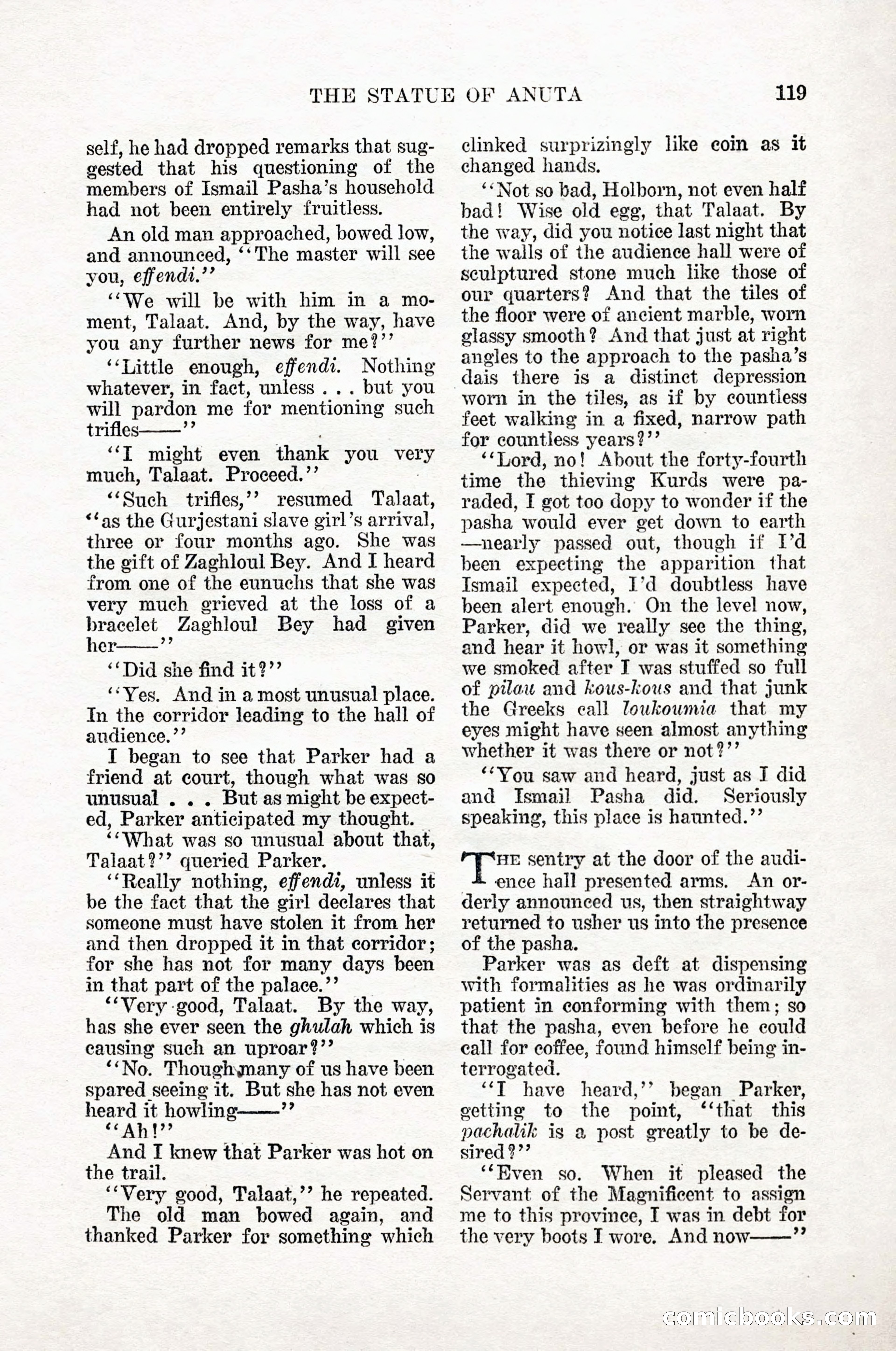 Weird Tales, Vol. 12, No. 1 — page 121 of 148