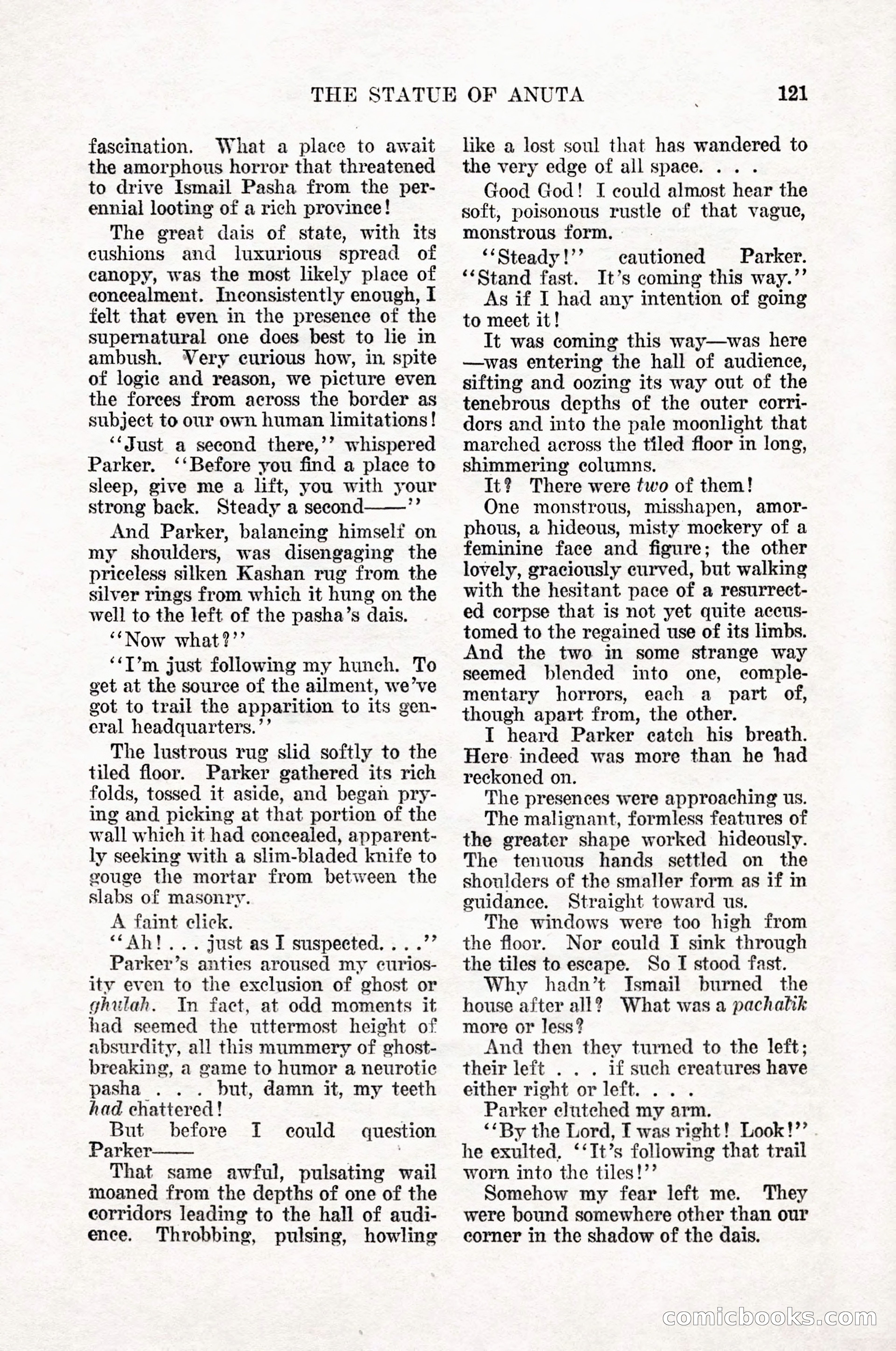 Weird Tales, Vol. 12, No. 1 — page 123 of 148