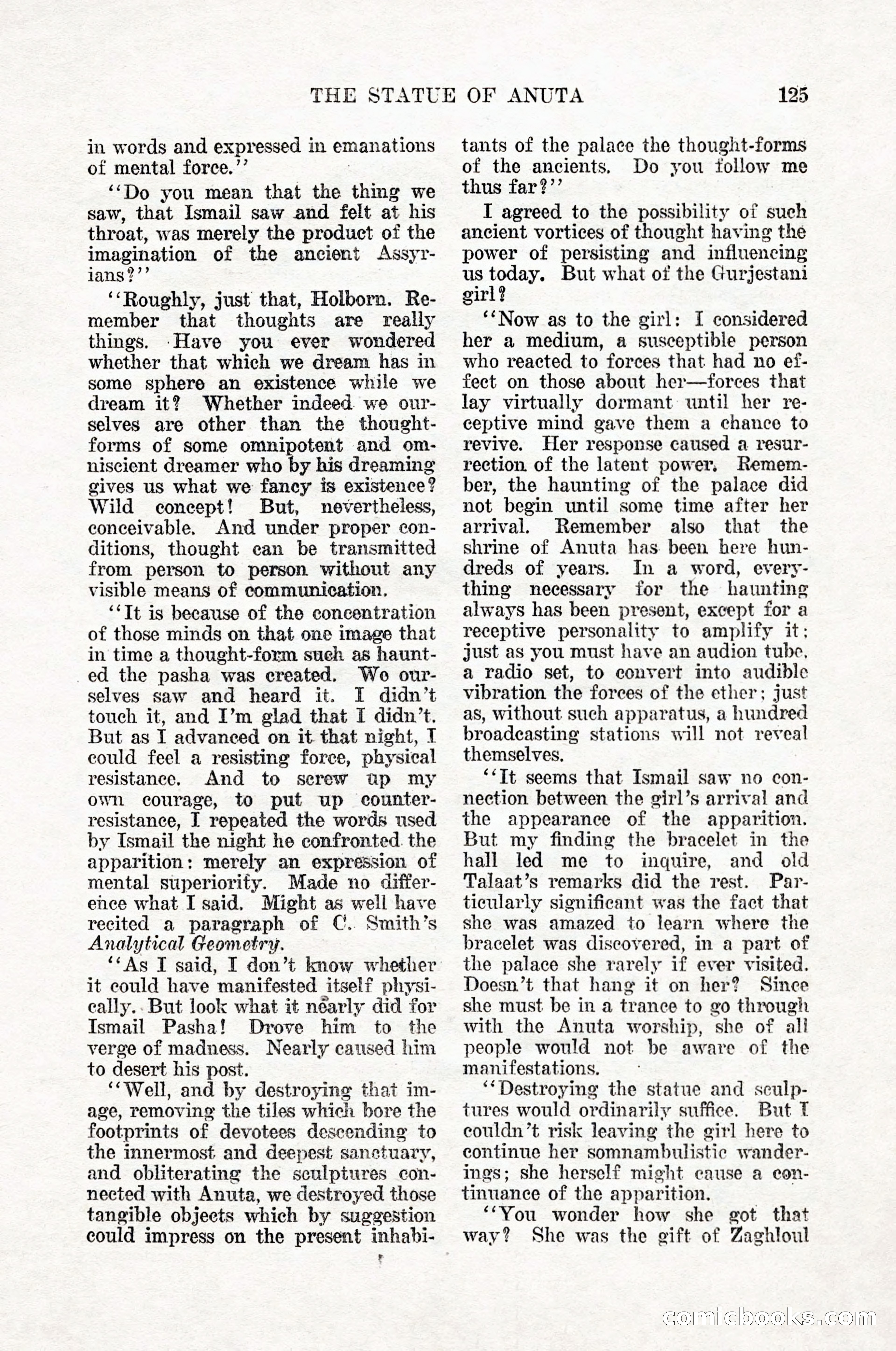 Weird Tales, Vol. 12, No. 1 — page 127 of 148