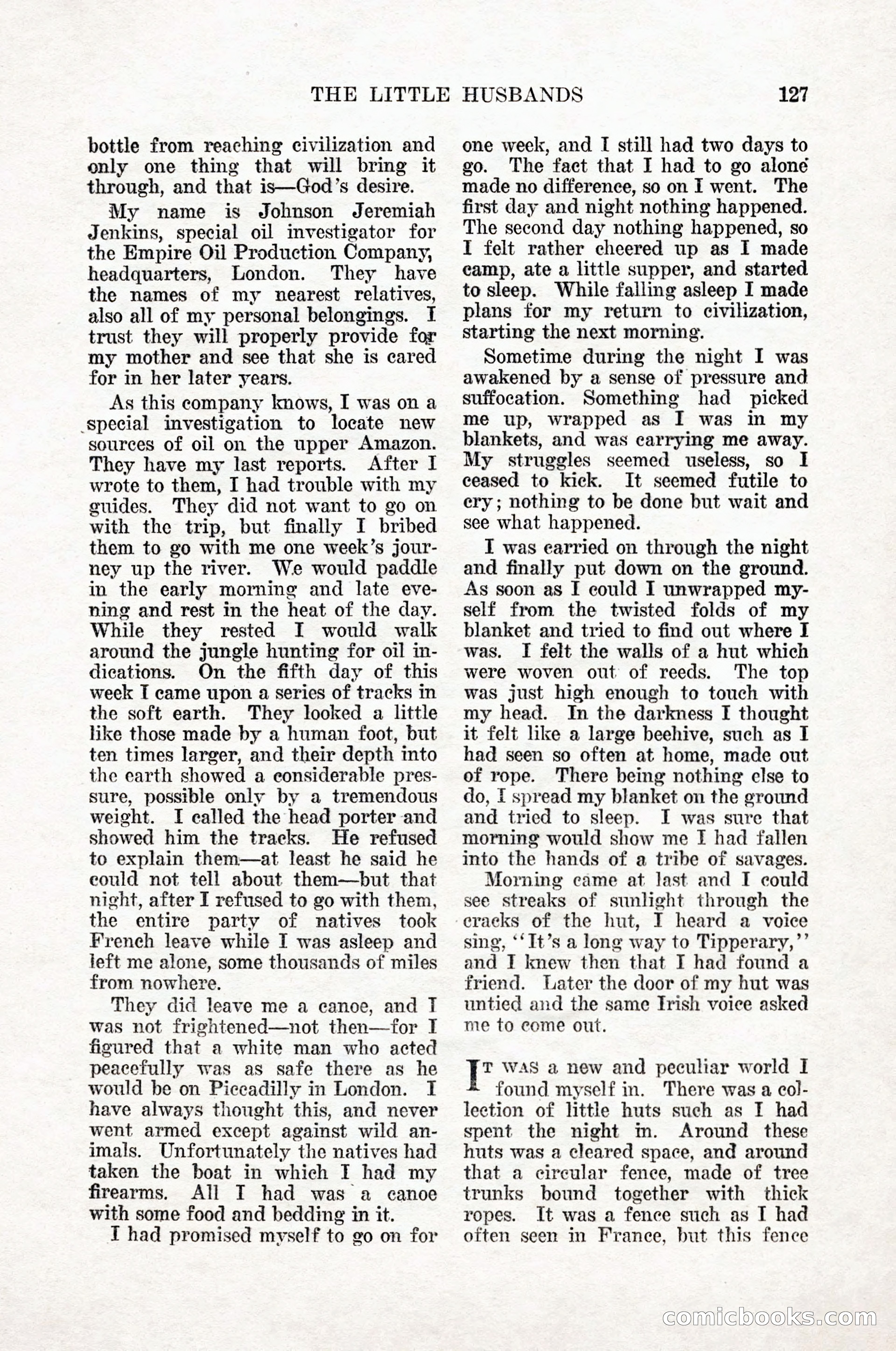 Weird Tales, Vol. 12, No. 1 — page 129 of 148