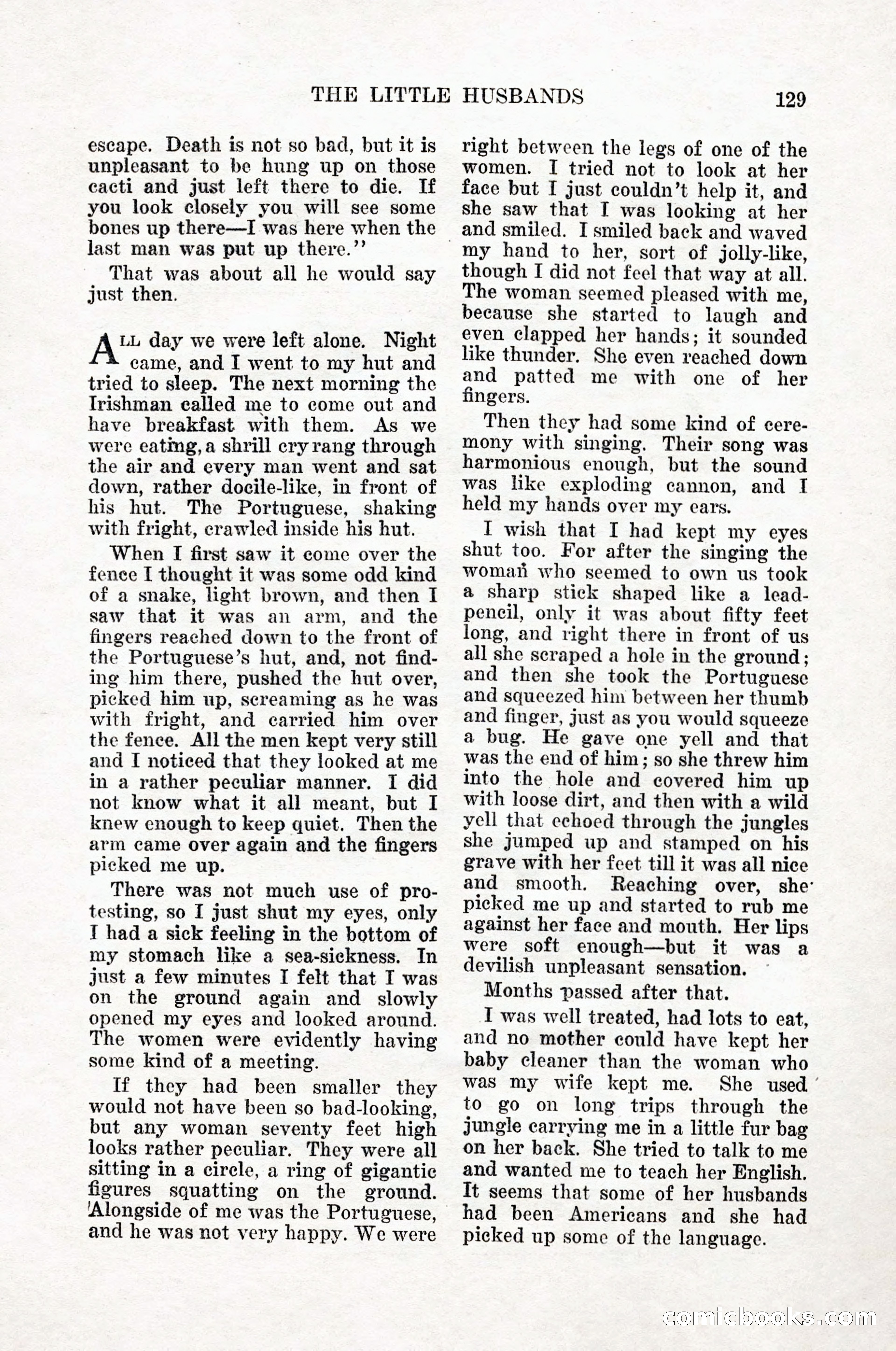 Weird Tales, Vol. 12, No. 1 — page 131 of 148