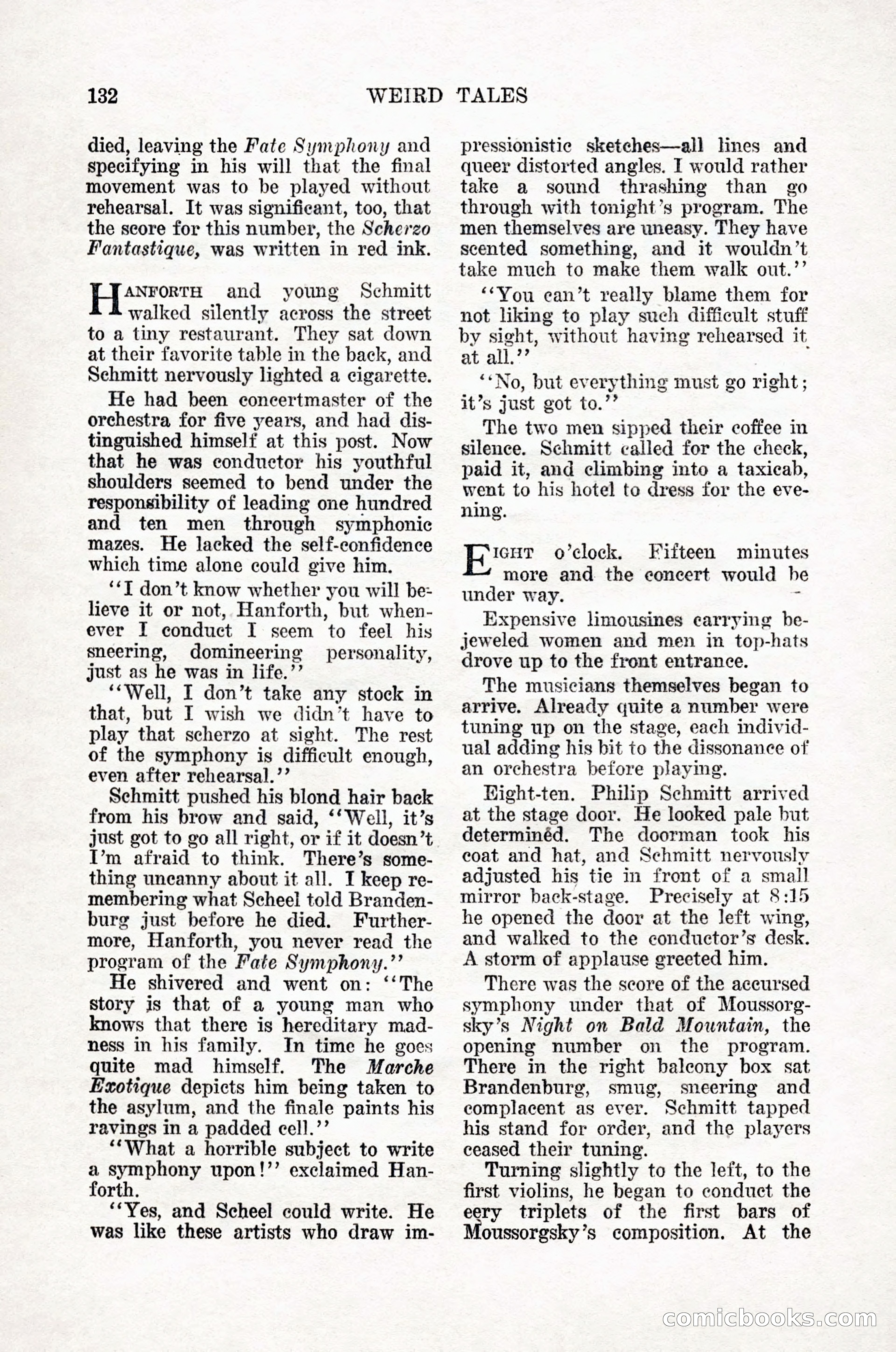 Weird Tales, Vol. 12, No. 1 — page 134 of 148