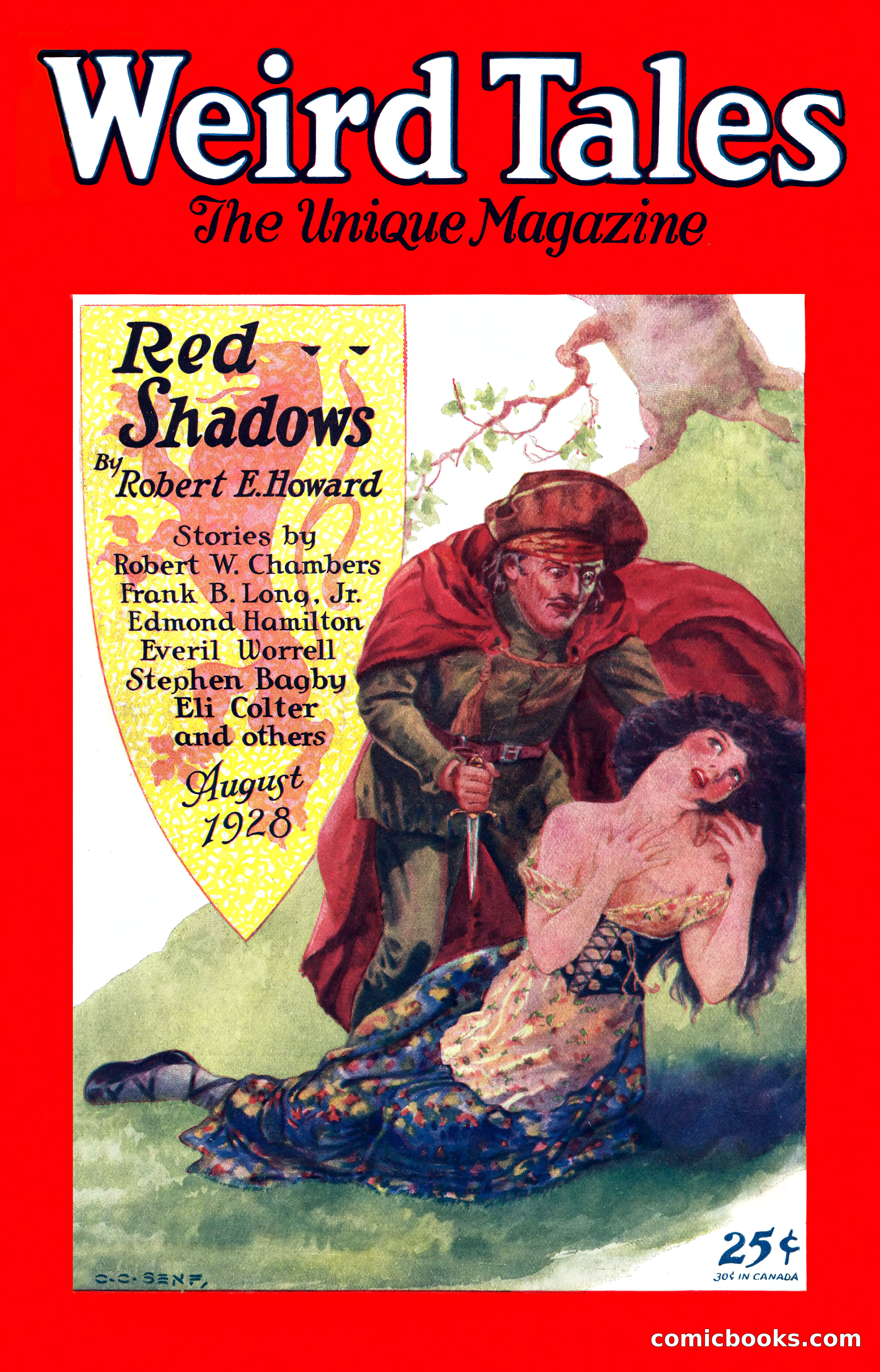Weird Tales, Vol. 12, No. 2 — page 1 of 146