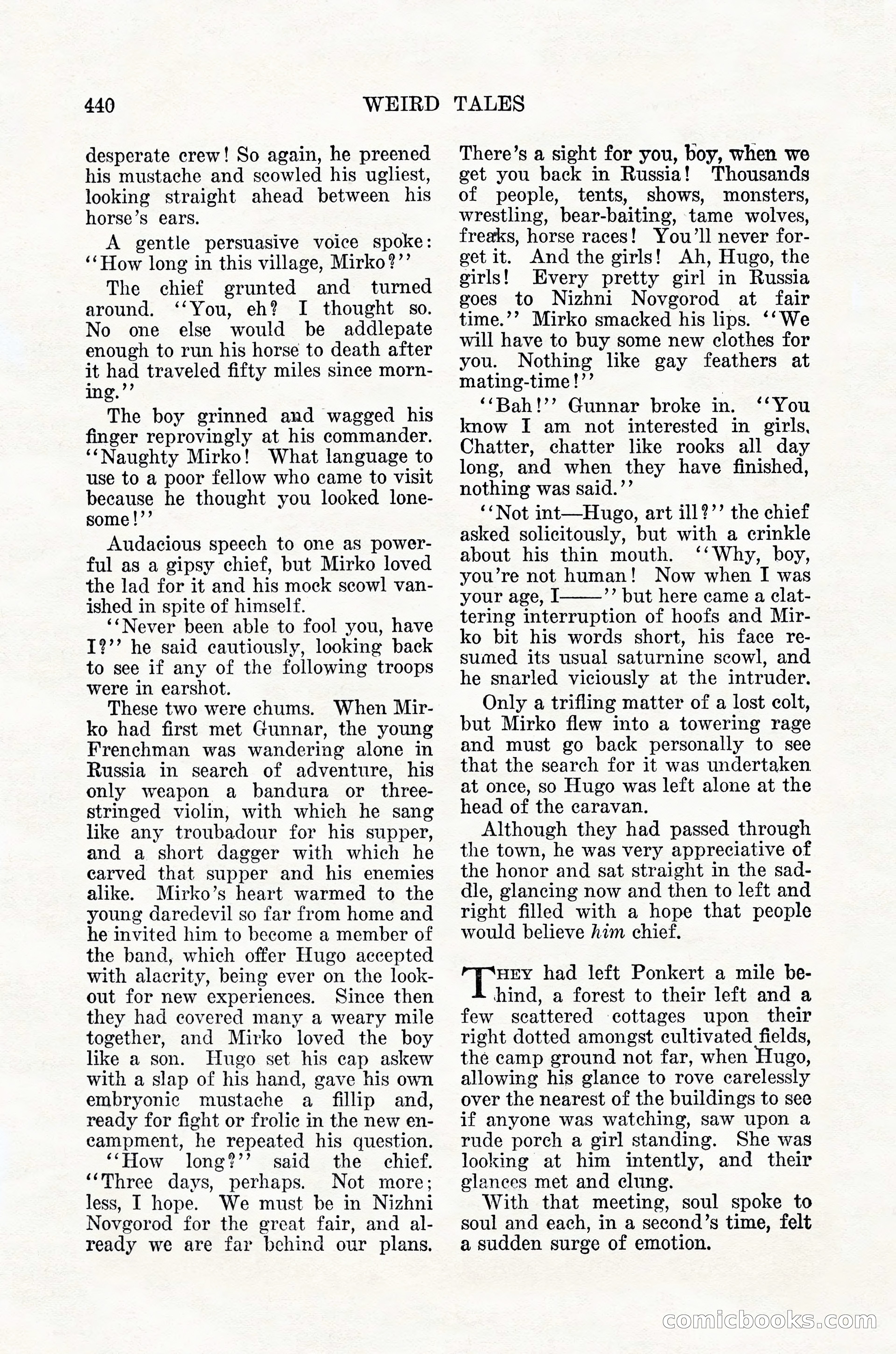 Weird Tales, Vol. 12, No. 4 — page 10 of 148