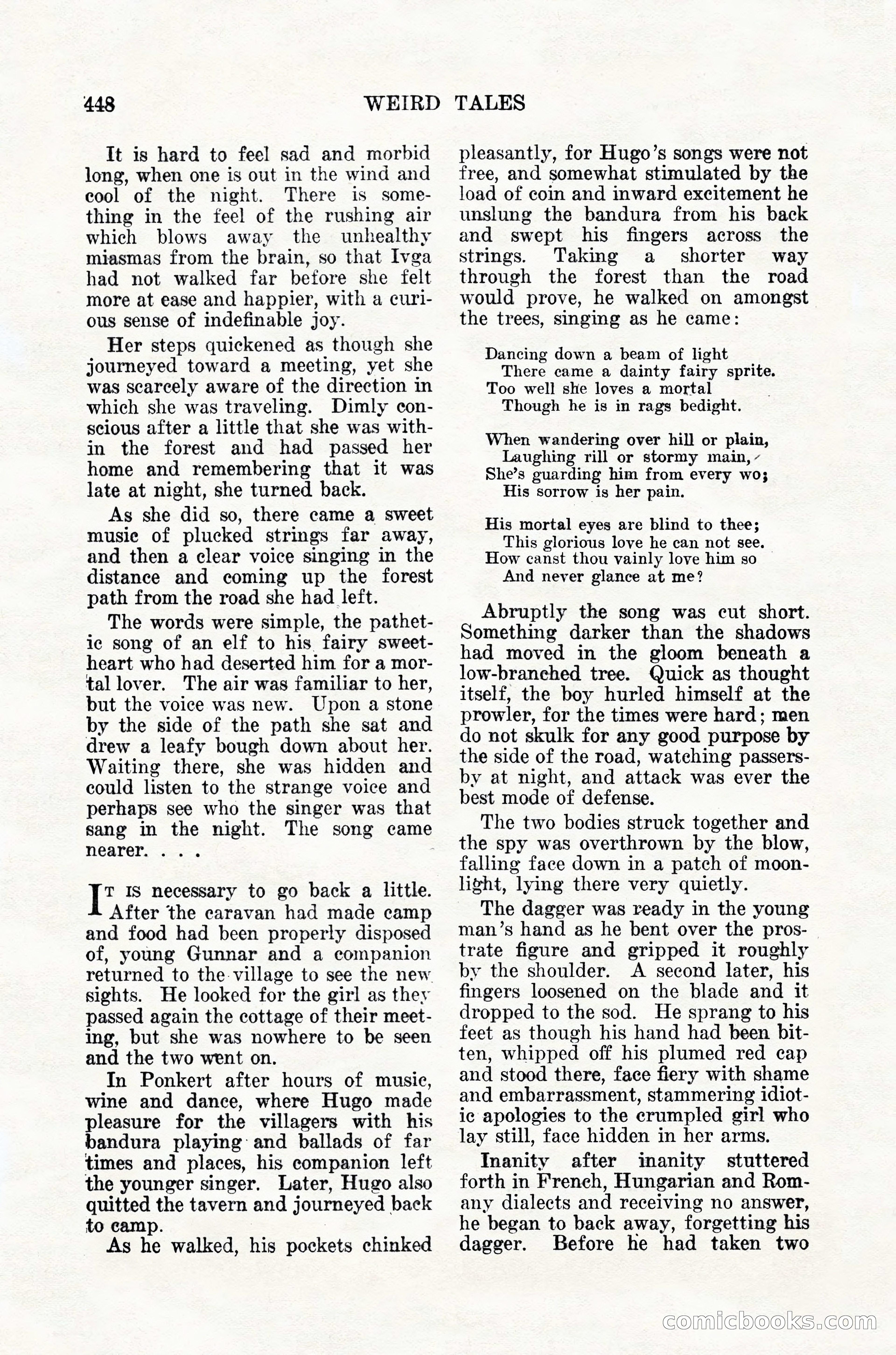 Weird Tales, Vol. 12, No. 4 — page 18 of 148
