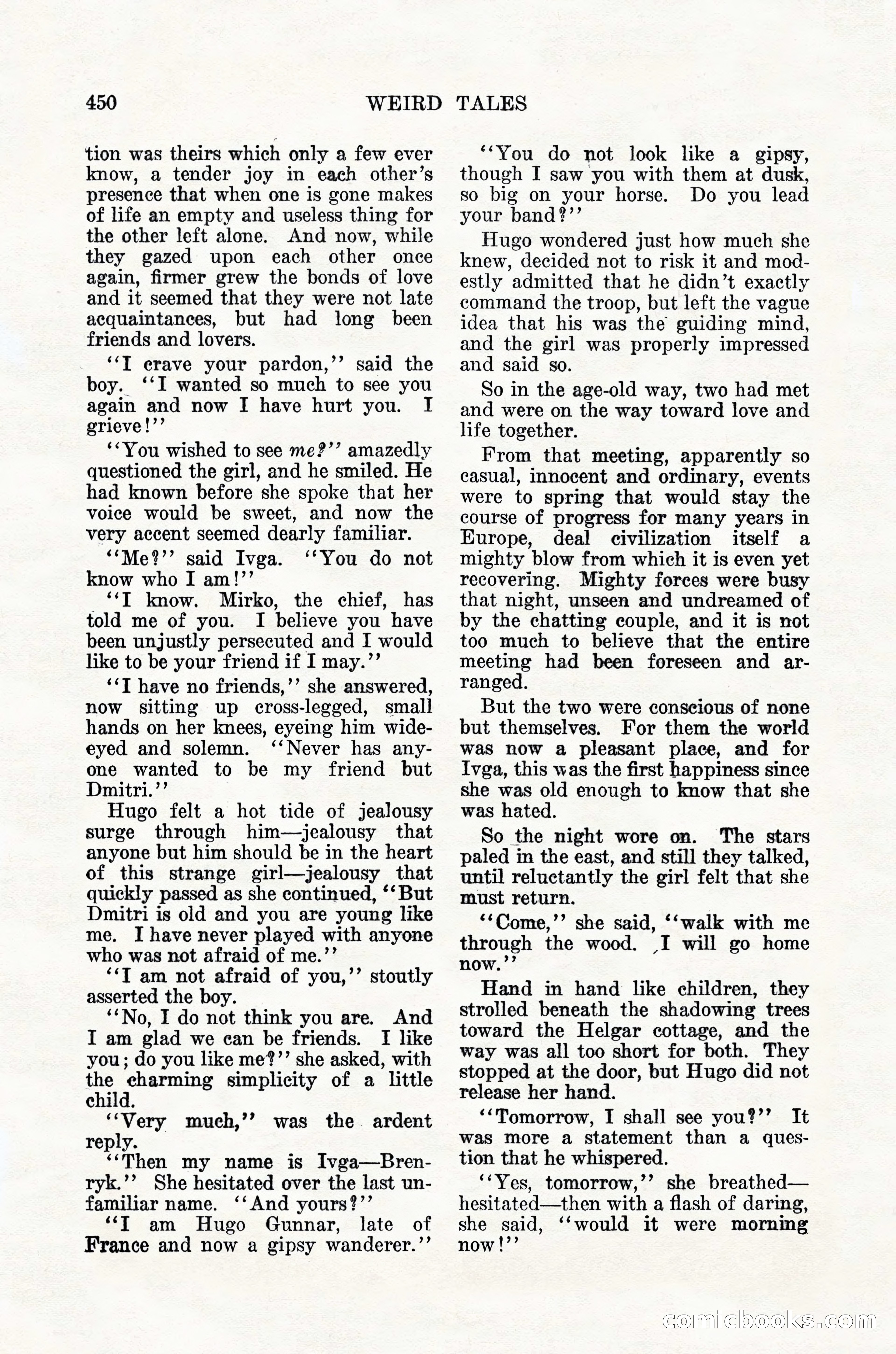 Weird Tales, Vol. 12, No. 4 — page 20 of 148