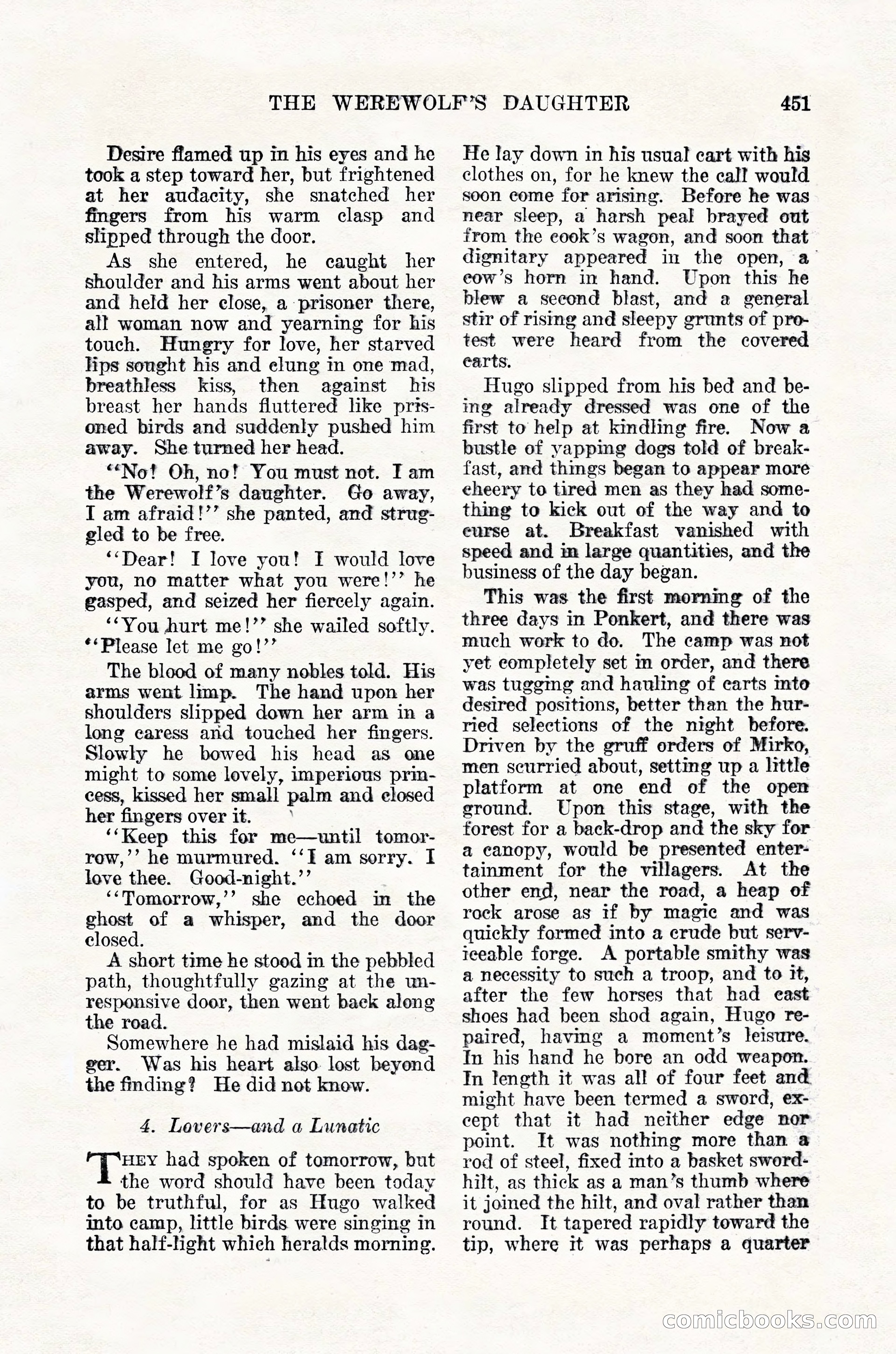 Weird Tales, Vol. 12, No. 4 — page 21 of 148