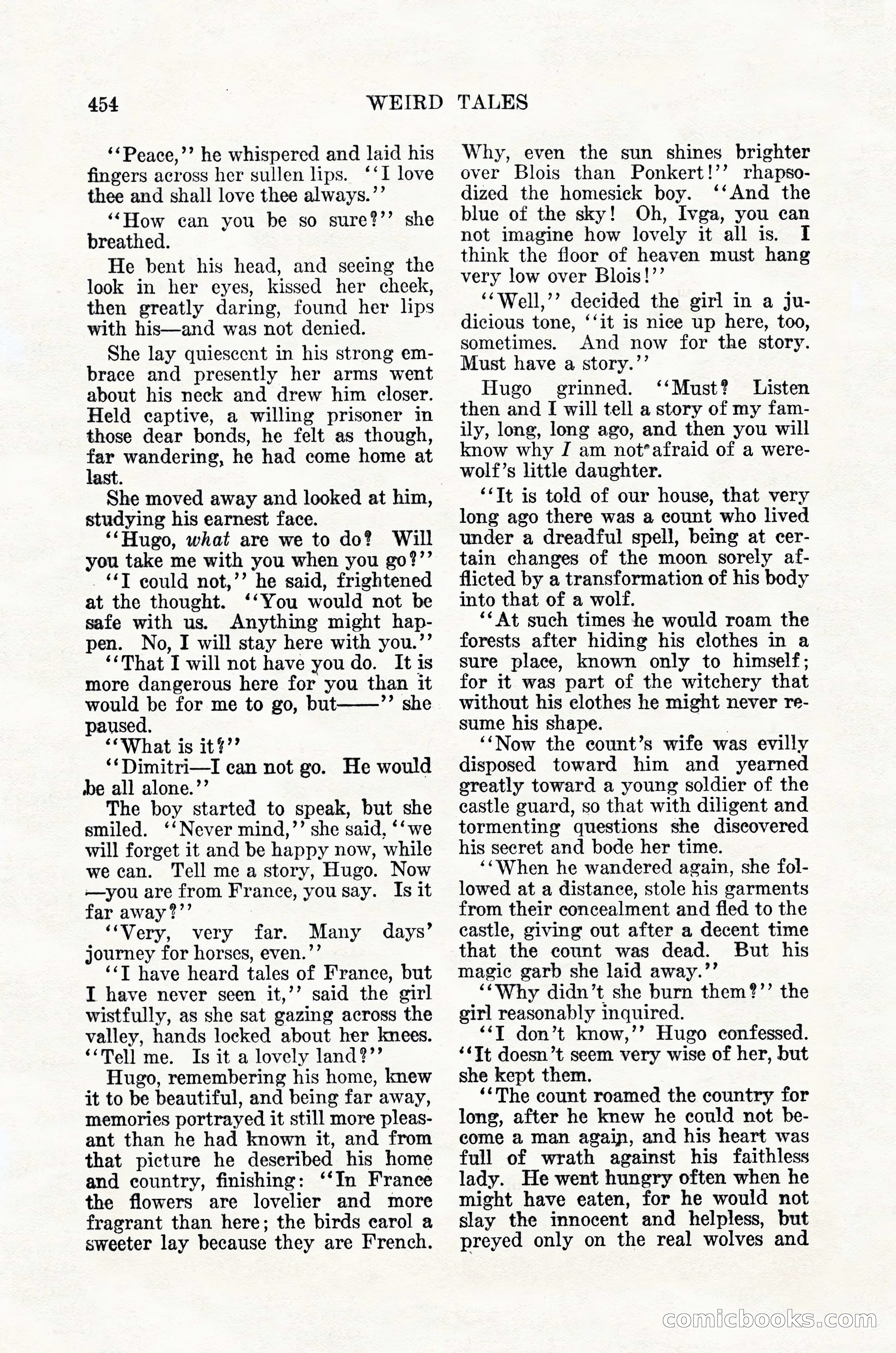 Weird Tales, Vol. 12, No. 4 — page 24 of 148