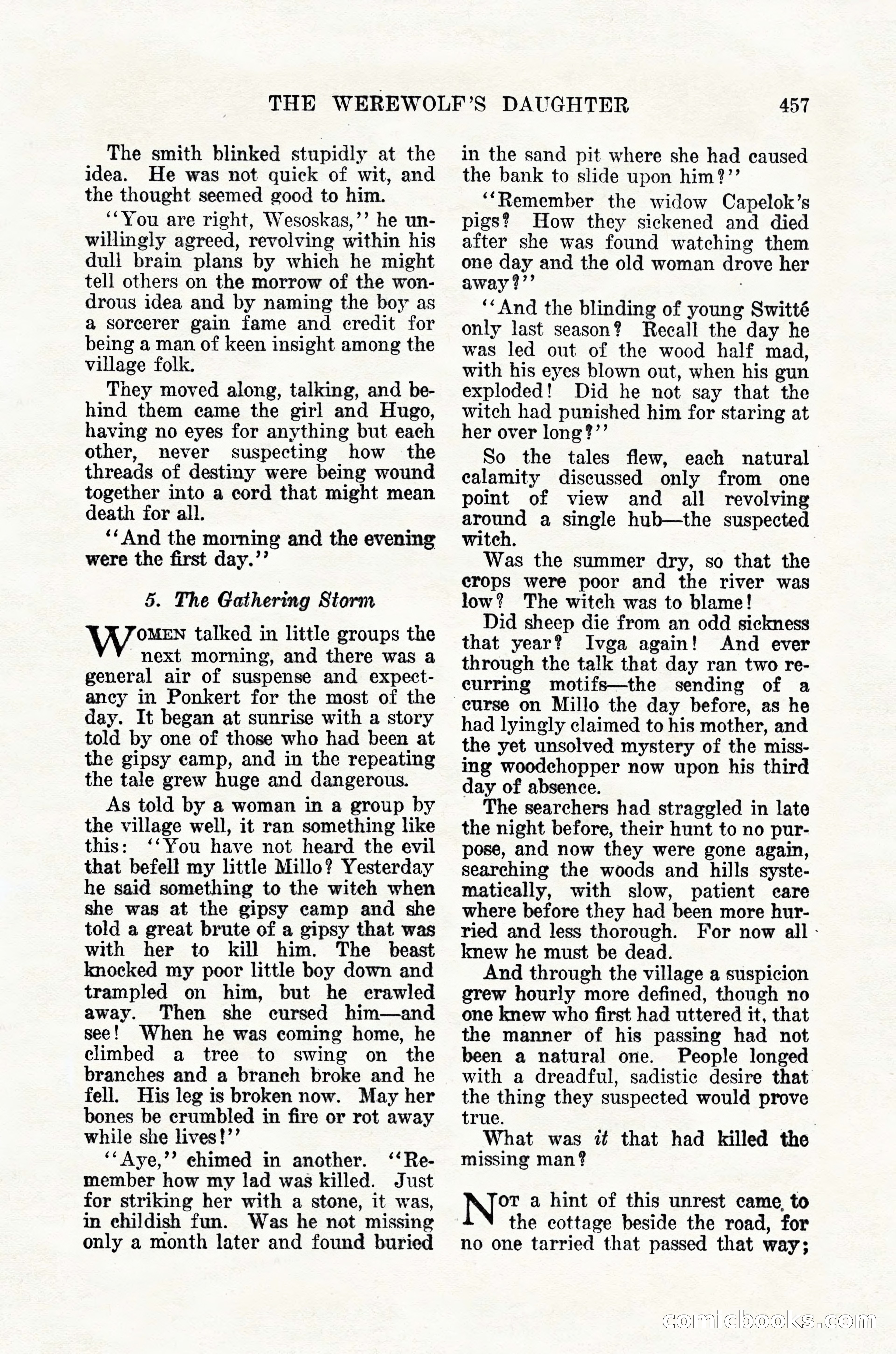Weird Tales, Vol. 12, No. 4 — page 27 of 148