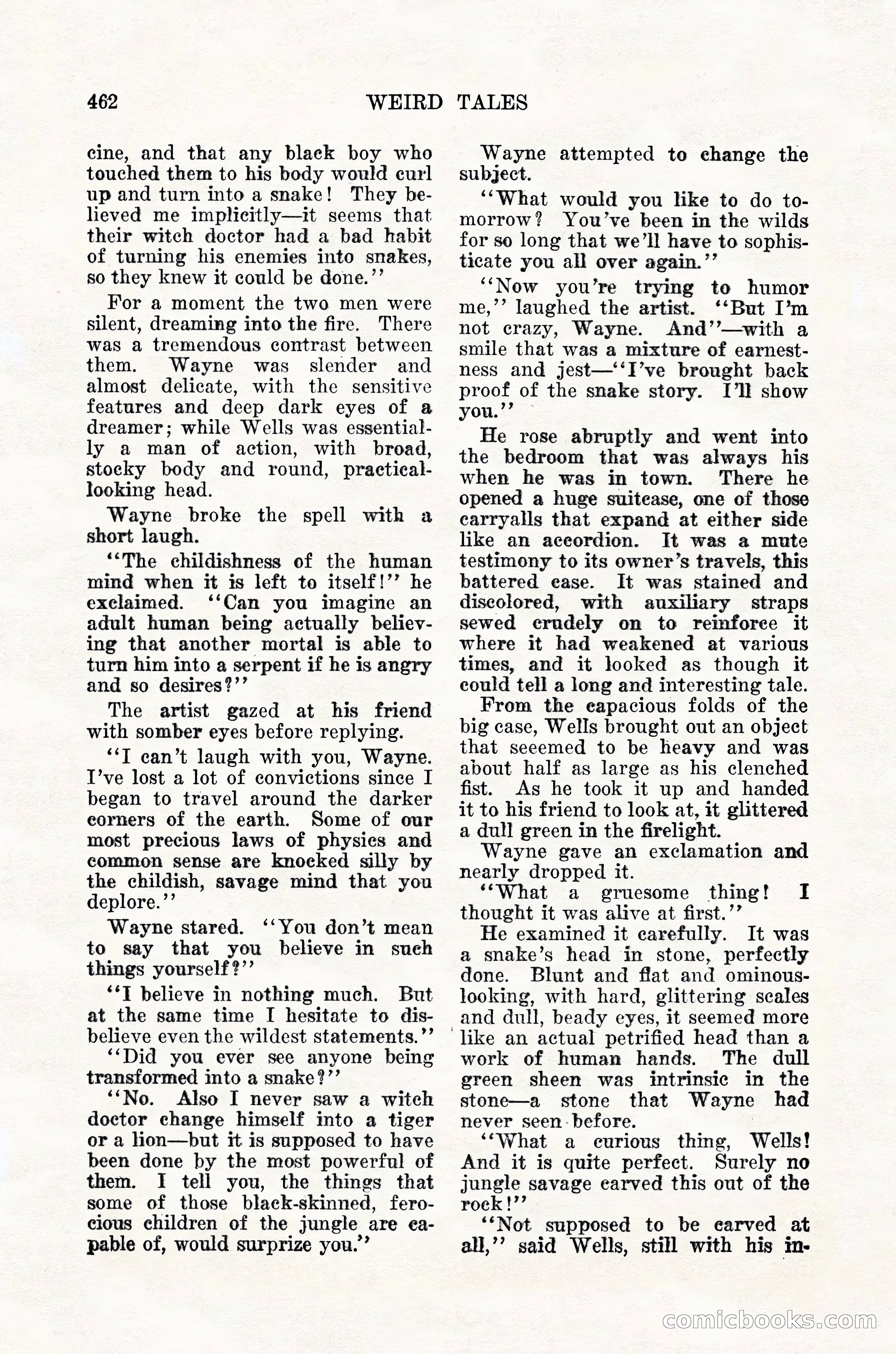 Weird Tales, Vol. 12, No. 4 — page 32 of 148