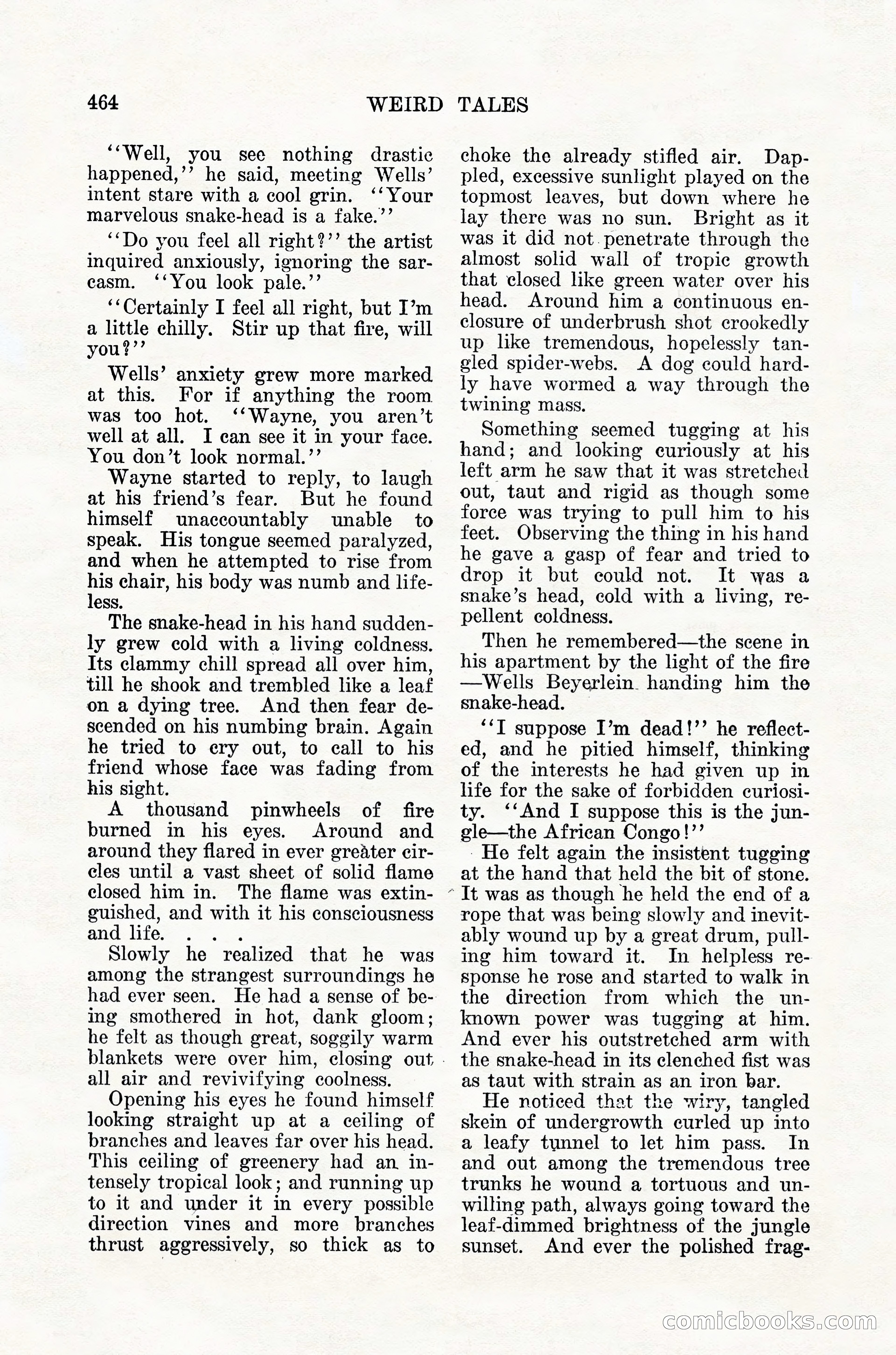 Weird Tales, Vol. 12, No. 4 — page 34 of 148