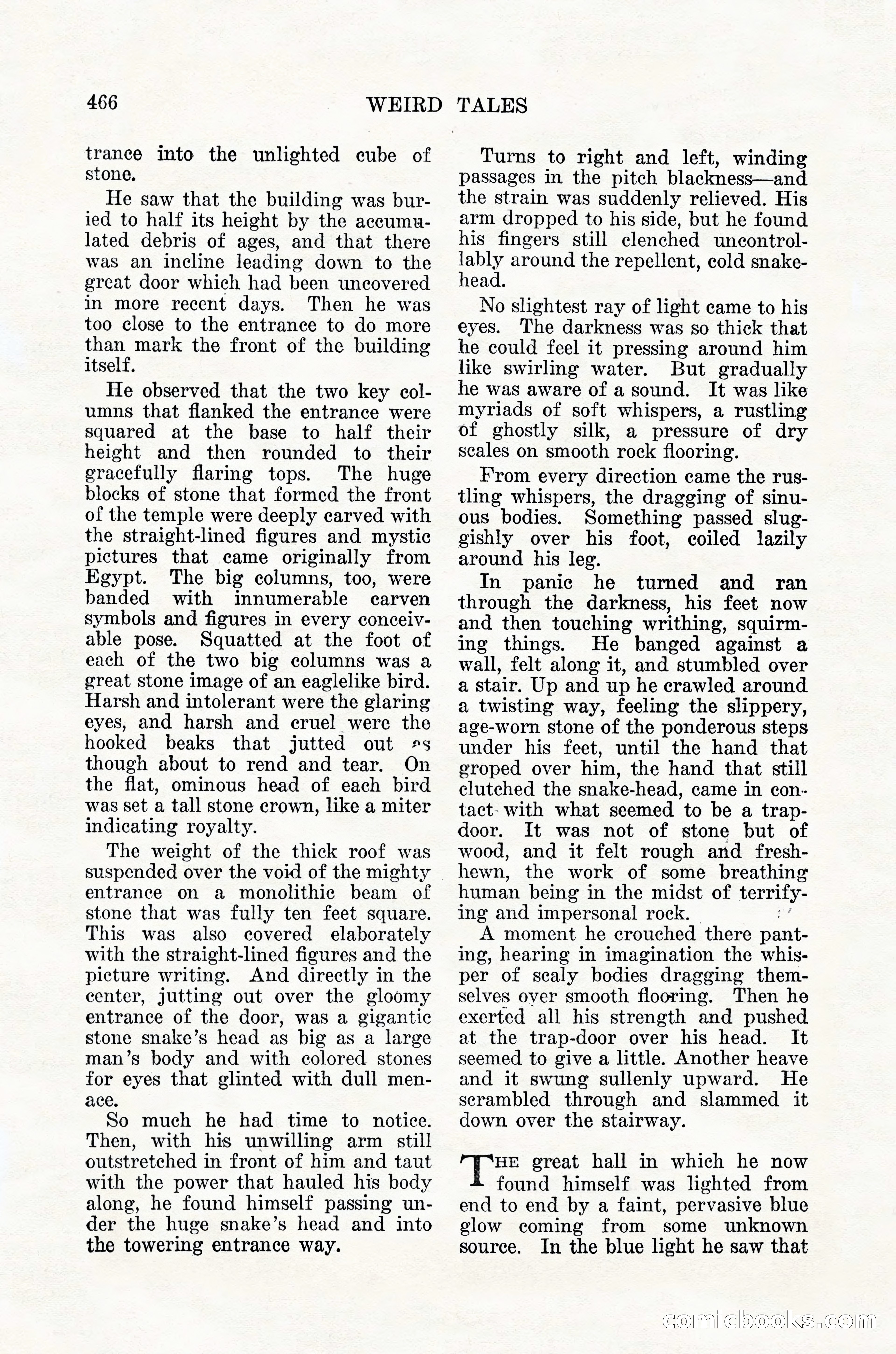 Weird Tales, Vol. 12, No. 4 — page 36 of 148